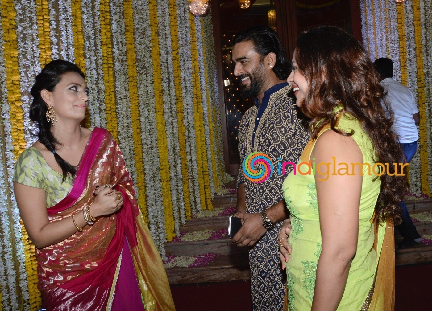Amitabh Bachchan and Others attend Ronit Roy's Mata Ki Chowki on his Birthday Event Event hd photo