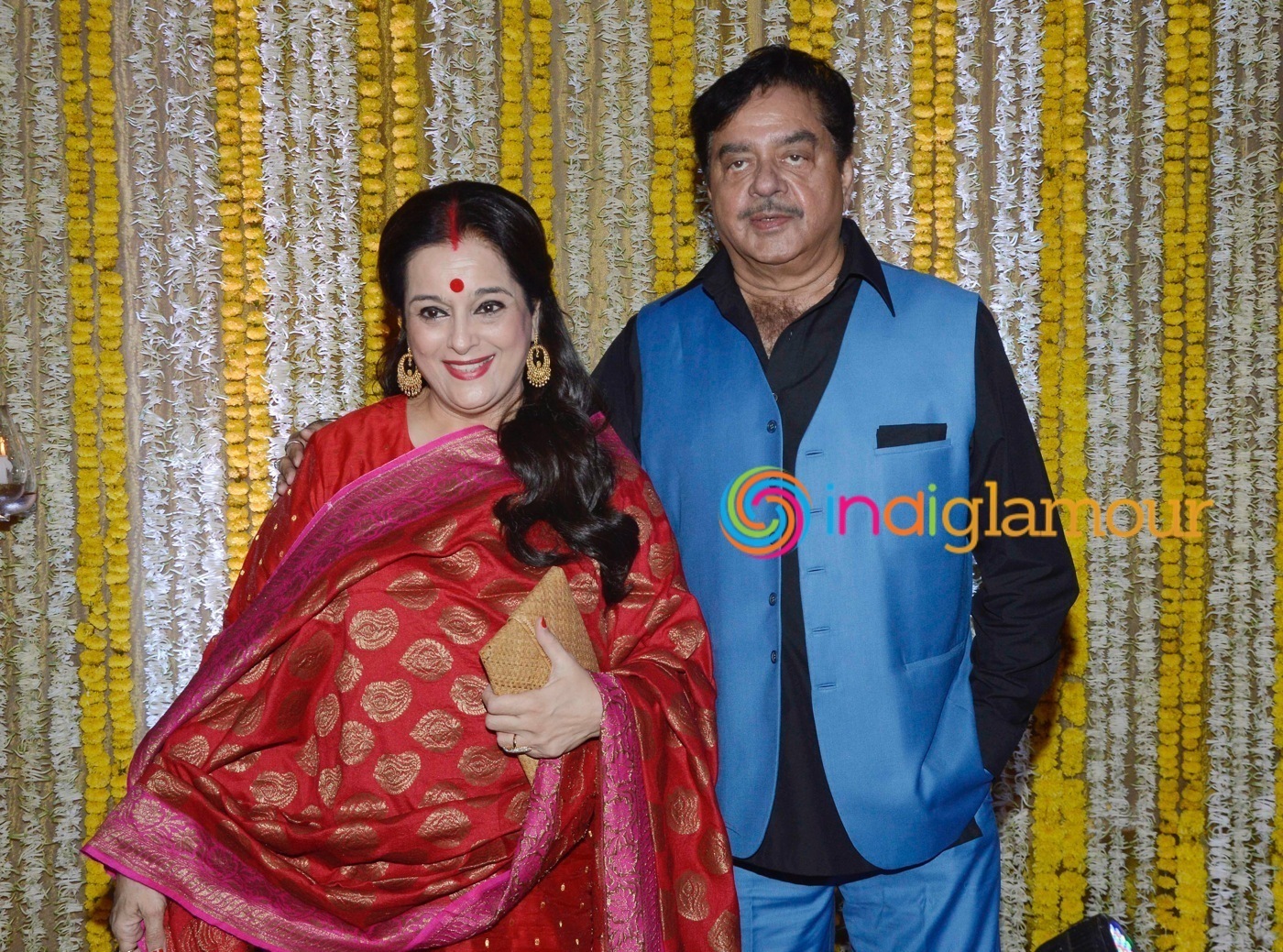 Amitabh Bachchan and Others attend Ronit Roy's Mata Ki Chowki on his Birthday Event Event hd photo