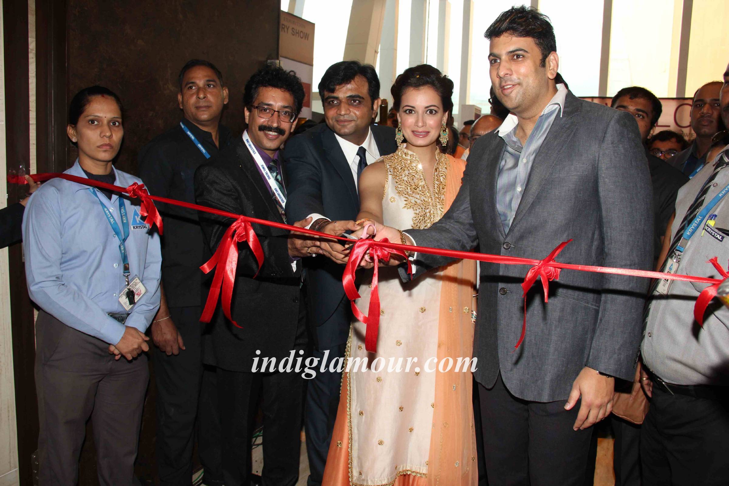 Dia Mirza Inaugurates B2C Jewellery Exhibition Event hd photo