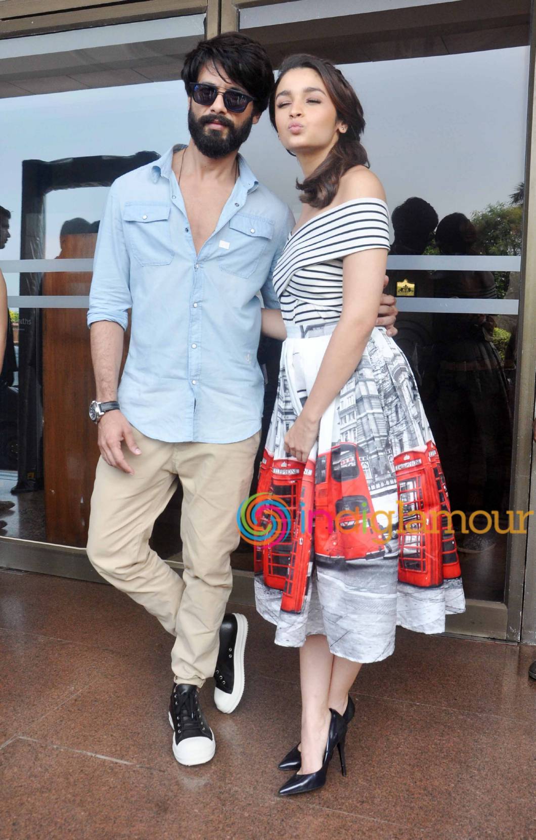 Shahid Kapoor and Alia Bhatt Promotes Tourism in Britain for Promotion of Film Shaandaar Event hd photo