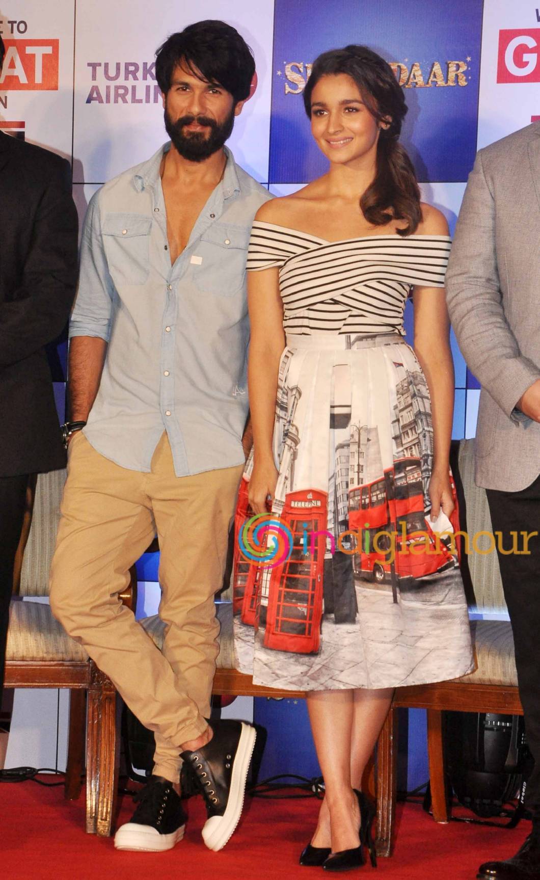 Shahid Kapoor and Alia Bhatt Promotes Tourism in Britain for Promotion of Film Shaandaar Event hd photo