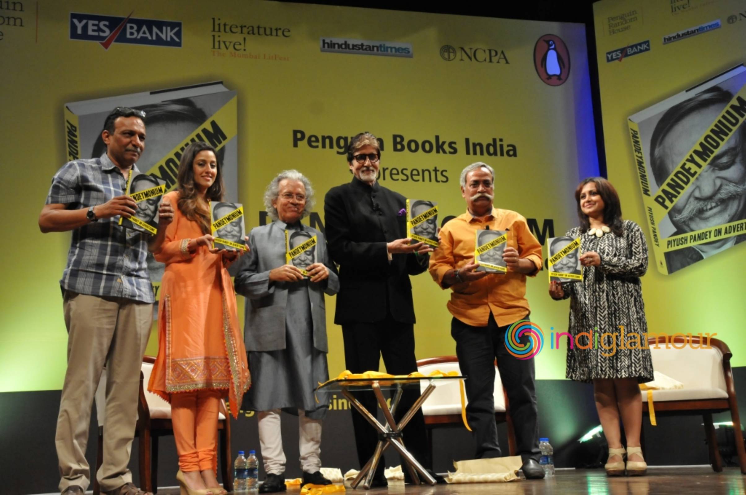 Pandeymonium by Piyush Pandey Book Launch Event with Sachin Tendulkar and Amitabh Bachchan Event hd photo
