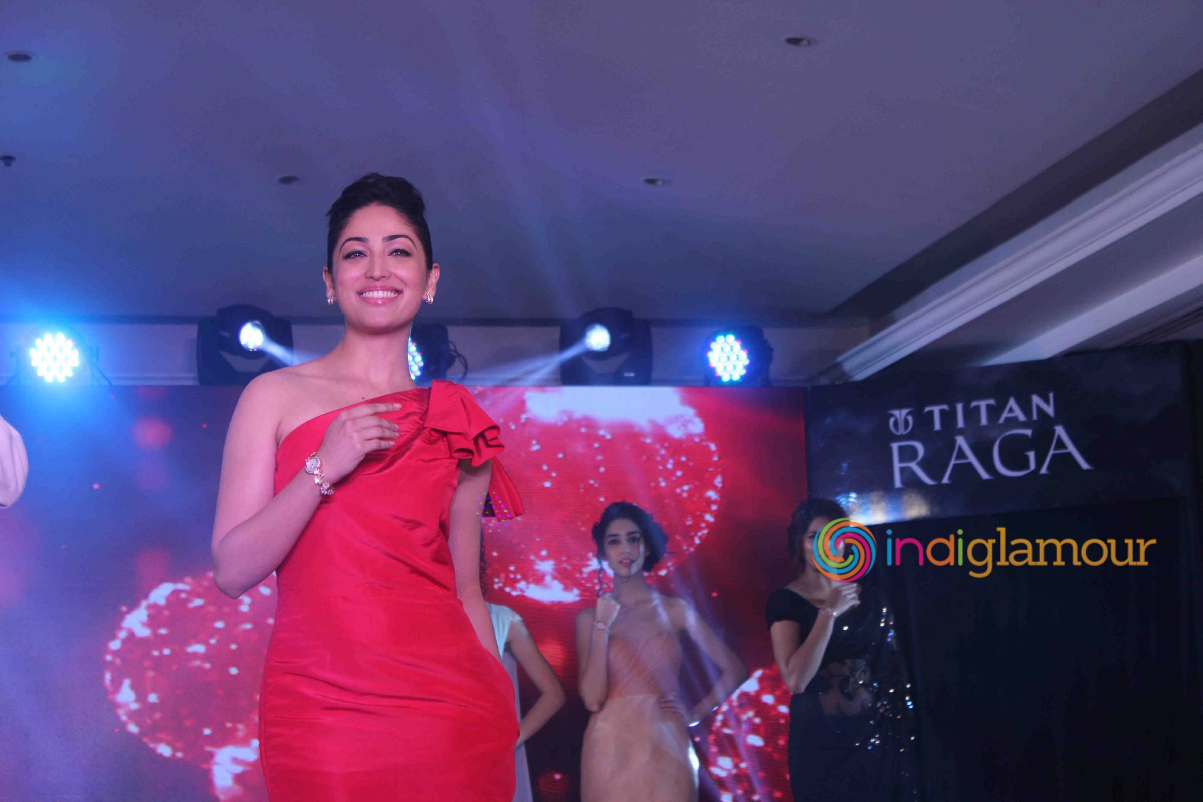 Titan Raga Launches Moonlight Collection with Yami Gautam Event hd photo