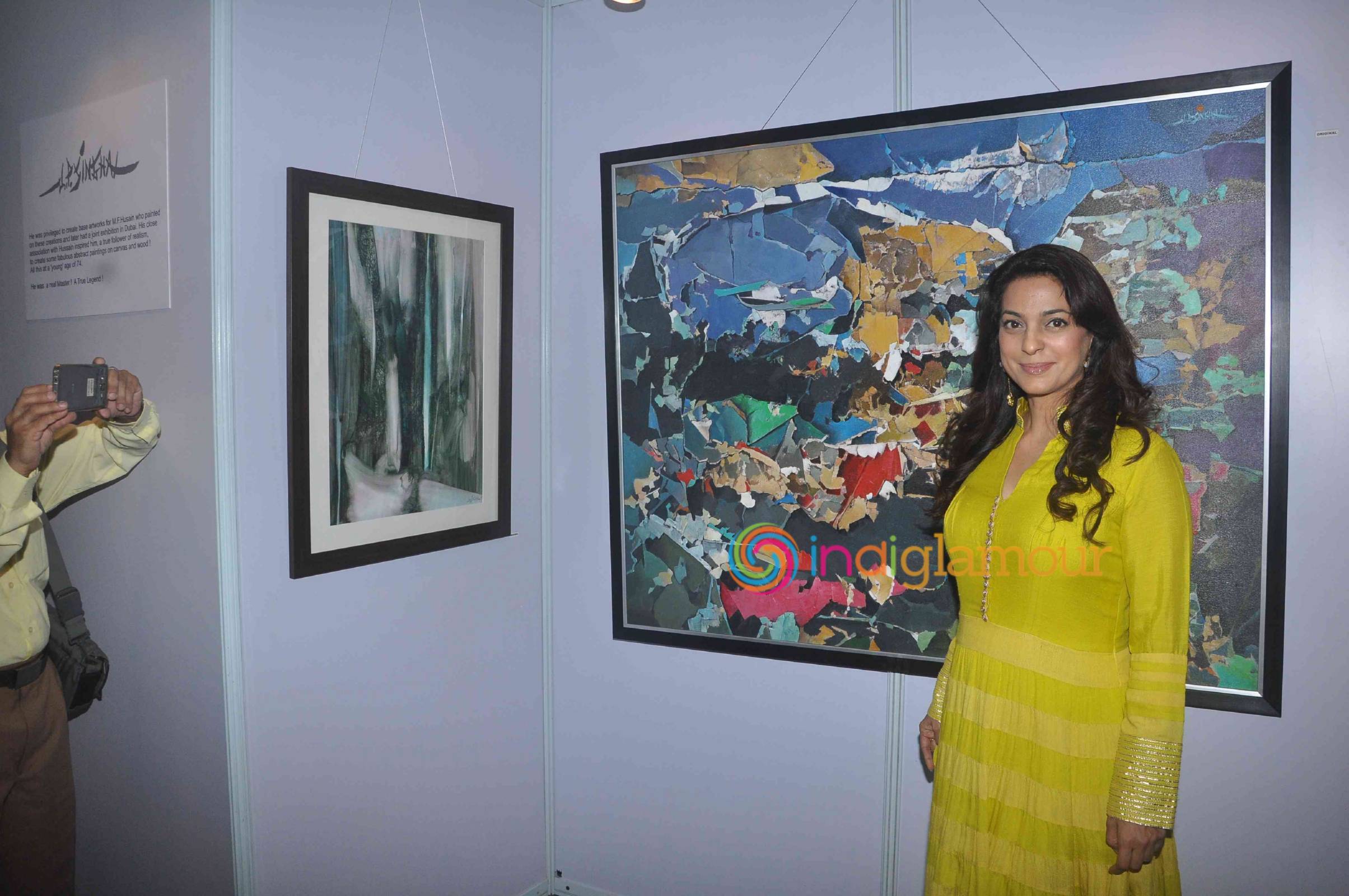 Launch of Exhibition A Retrospective J P Singhal Event hd photo