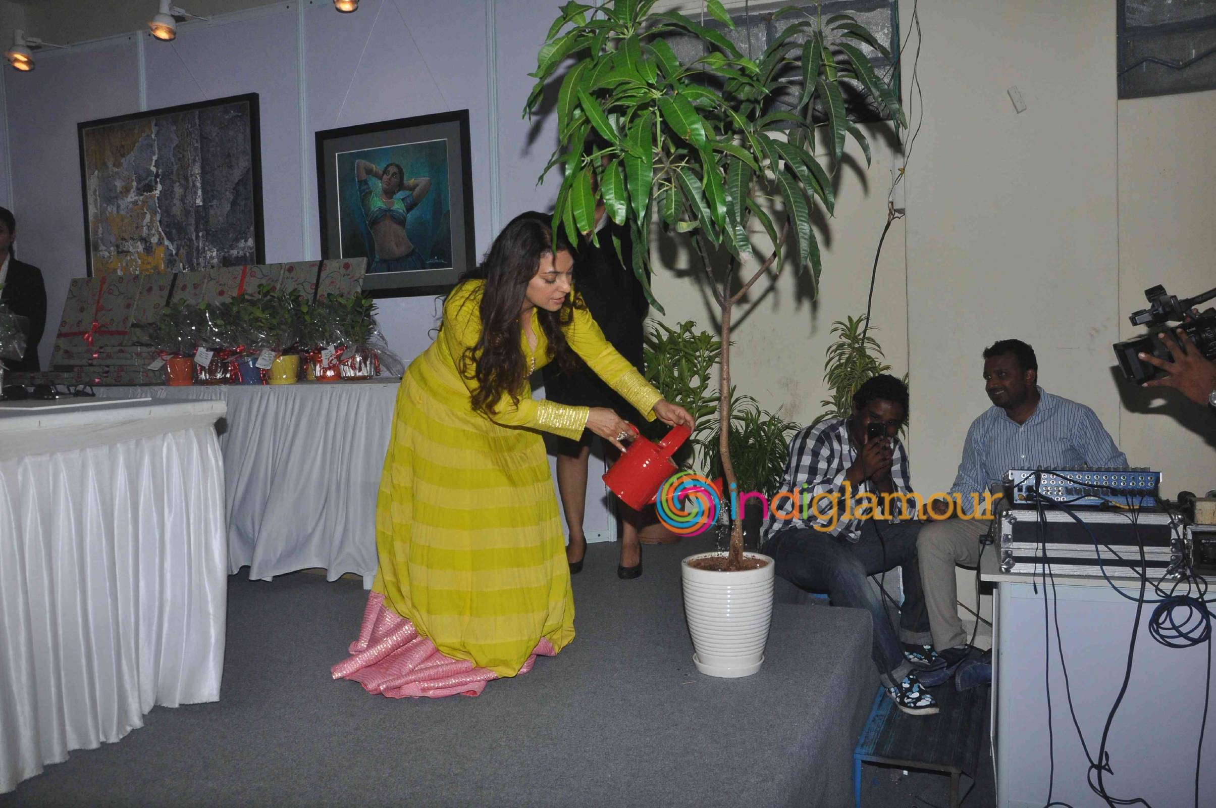 Launch of Exhibition A Retrospective J P Singhal Event hd photo