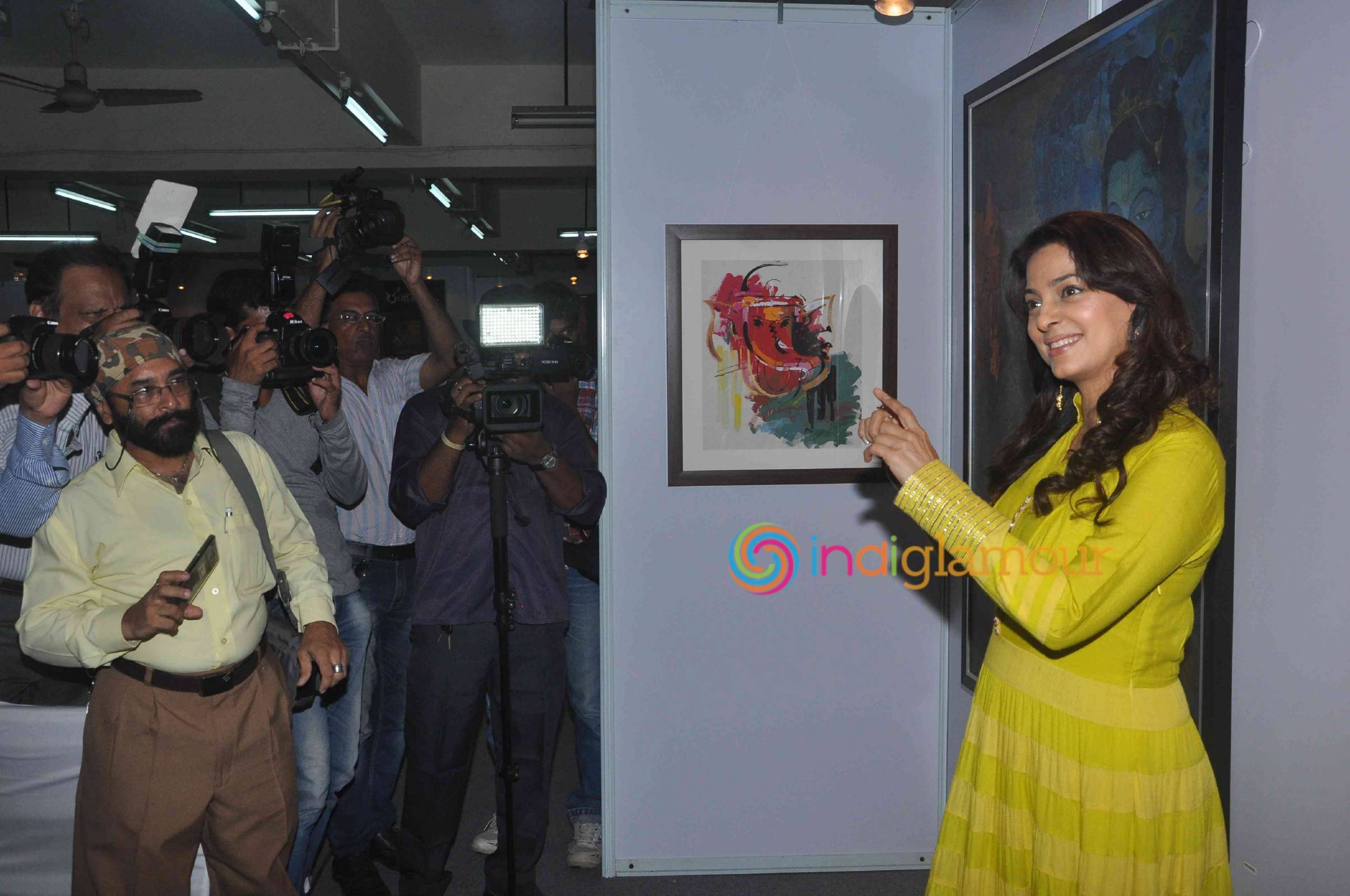 Launch of Exhibition A Retrospective J P Singhal Event hd photo