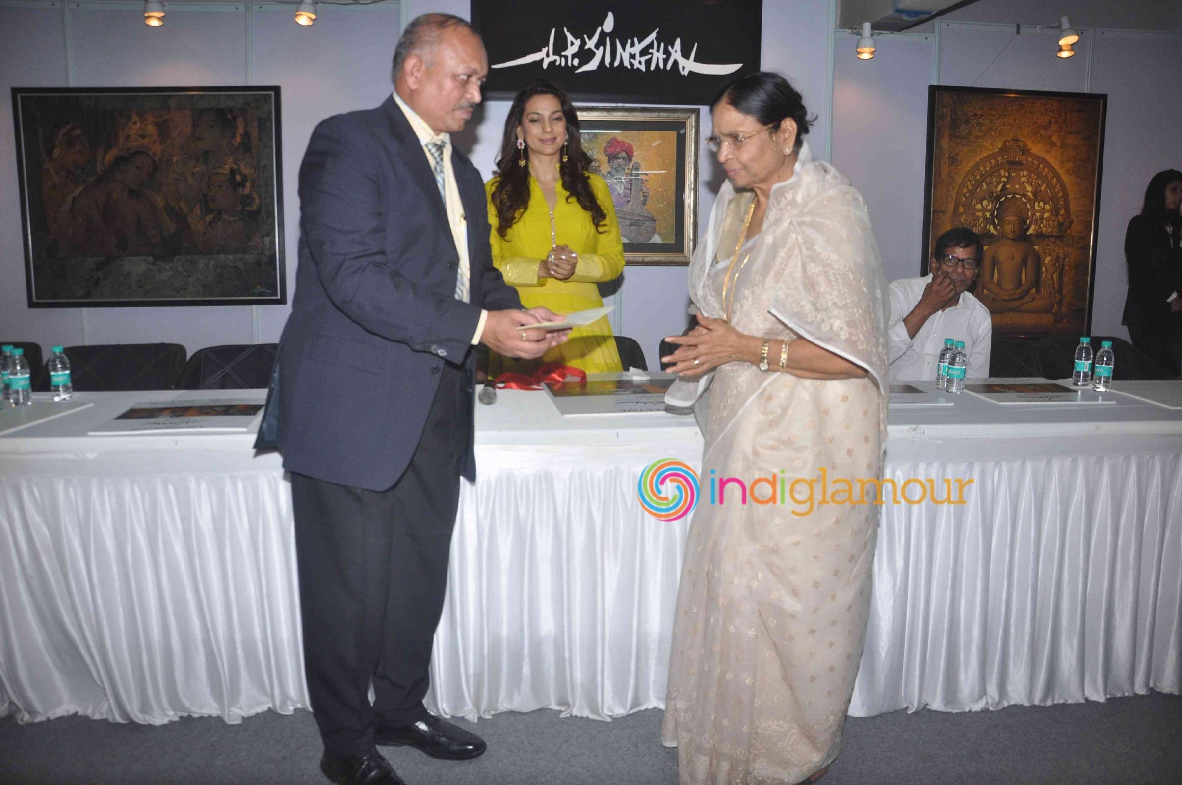 Launch of Exhibition A Retrospective J P Singhal Event hd photo