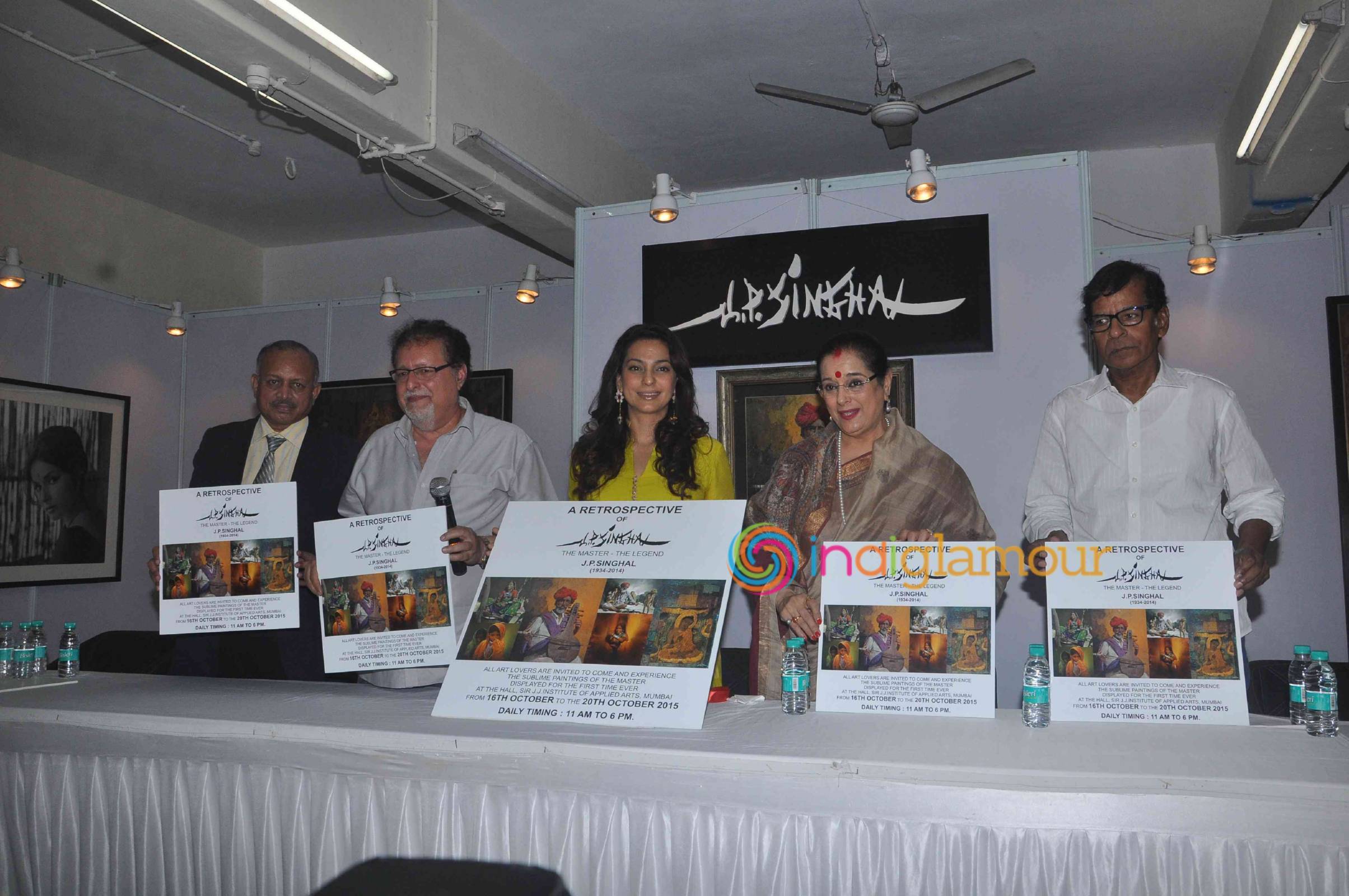 Launch of Exhibition A Retrospective J P Singhal Event hd photo