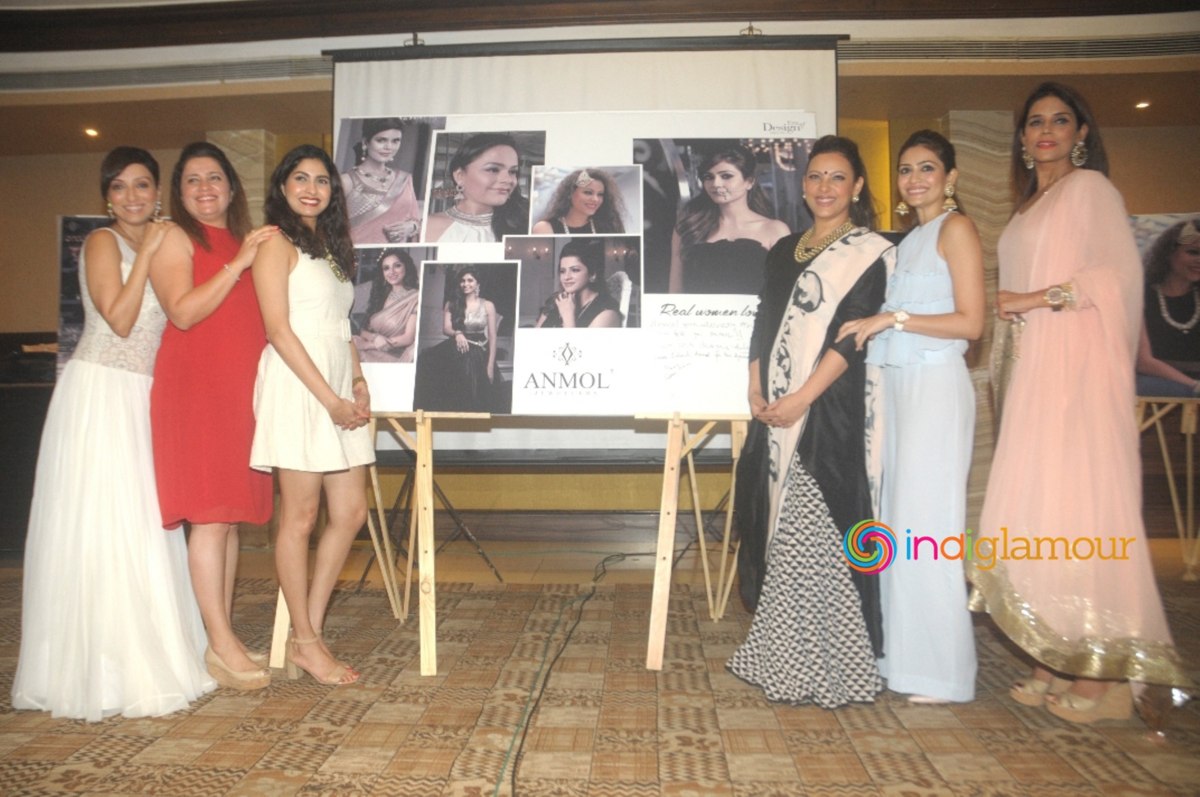 Anmol Jewellers Launched Their New Campaign Real Women Love Anmol Event hd photo