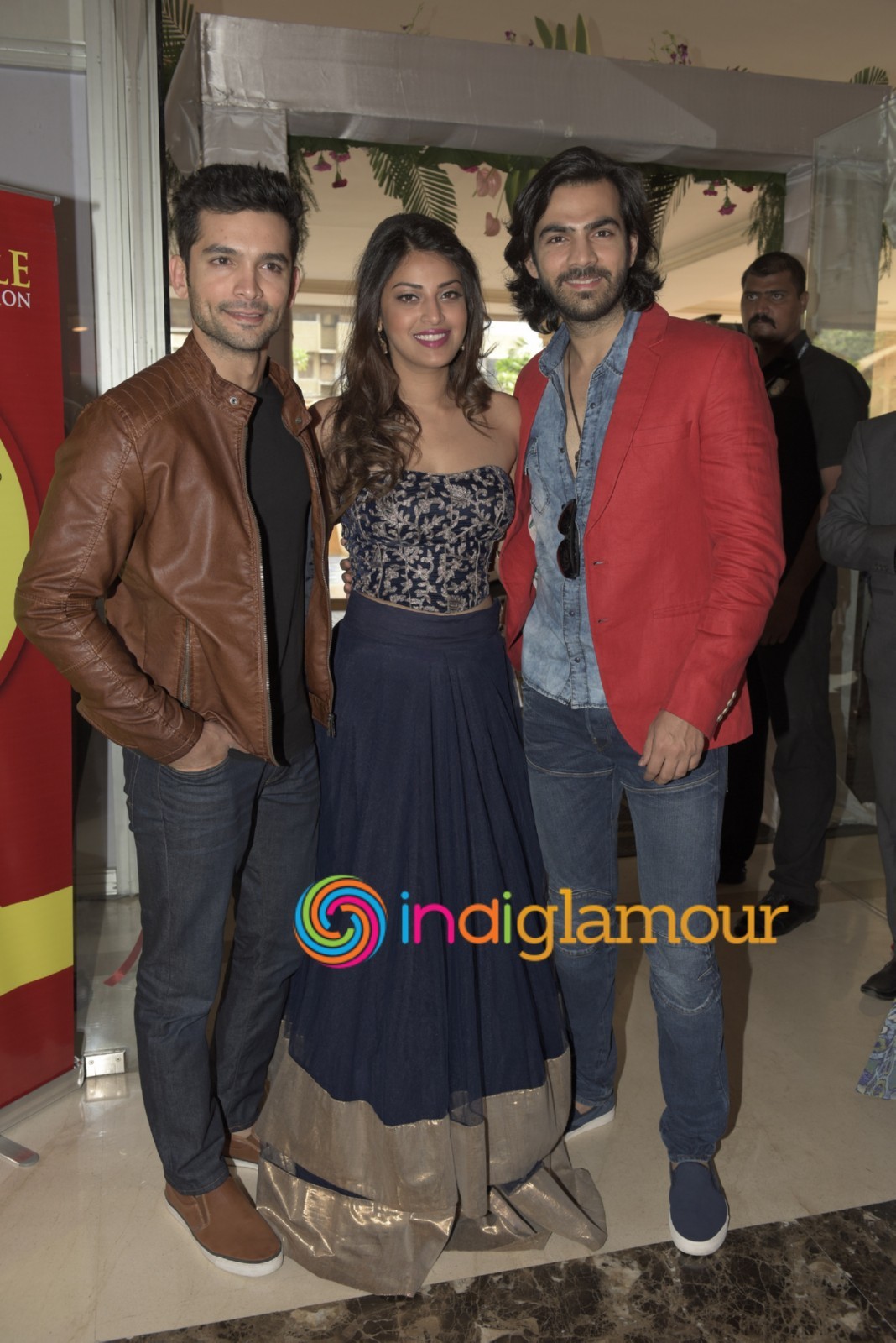 Star Cast of the Film Wedding Pullav Inaugurated Bridal Lifestyle Exhibition Glitter 2015 Event hd photo