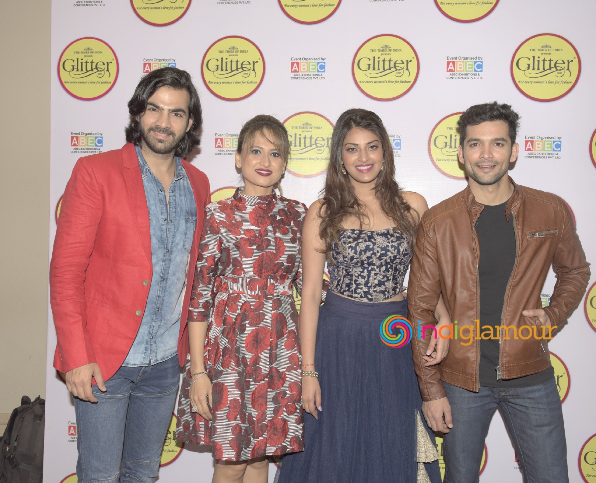 Star Cast of the Film Wedding Pullav Inaugurated Bridal Lifestyle Exhibition Glitter 2015 Event hd photo