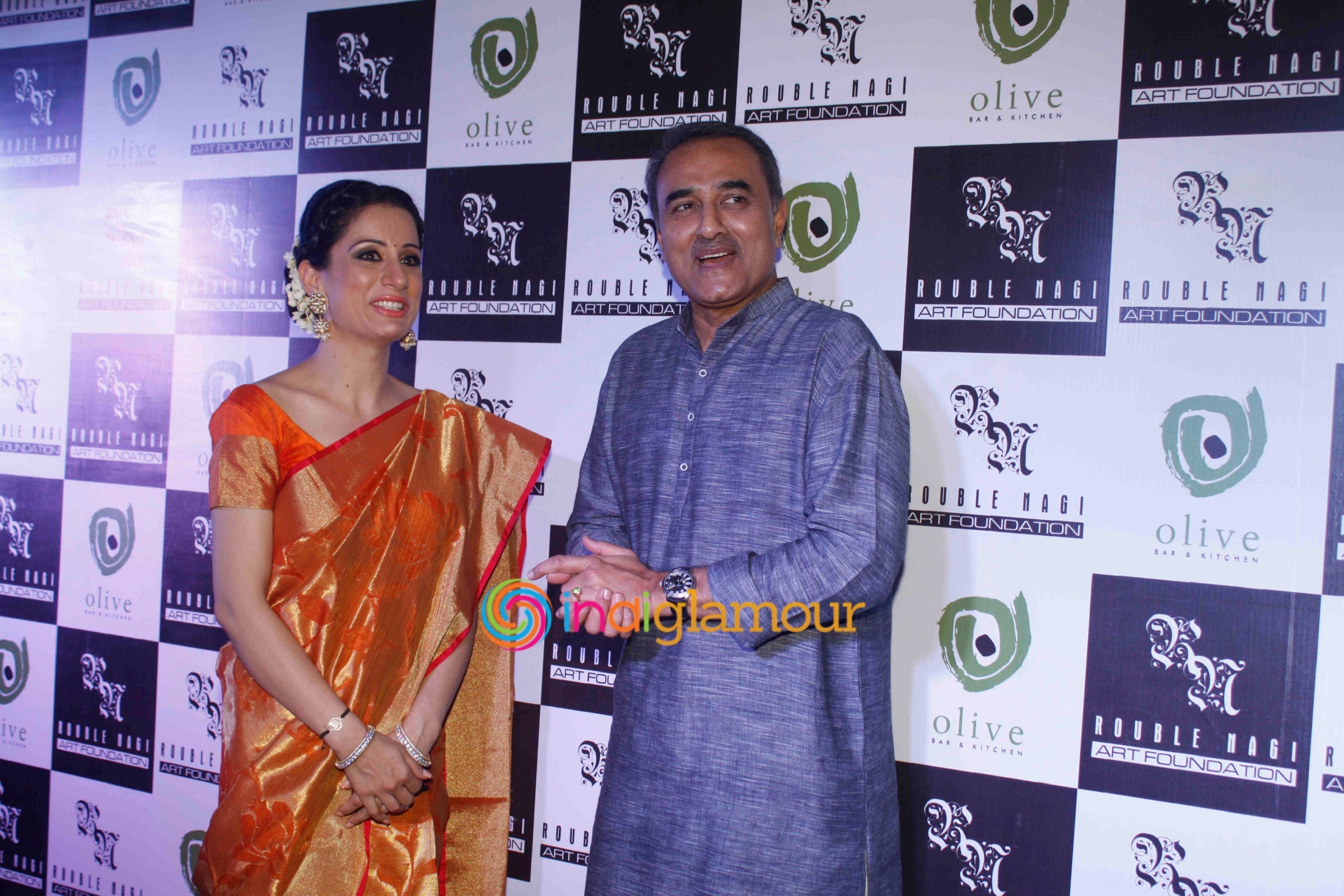 Rouble Nagi Art Foundation Show by Underprivileged Kids at Olive Bar Event hd photo