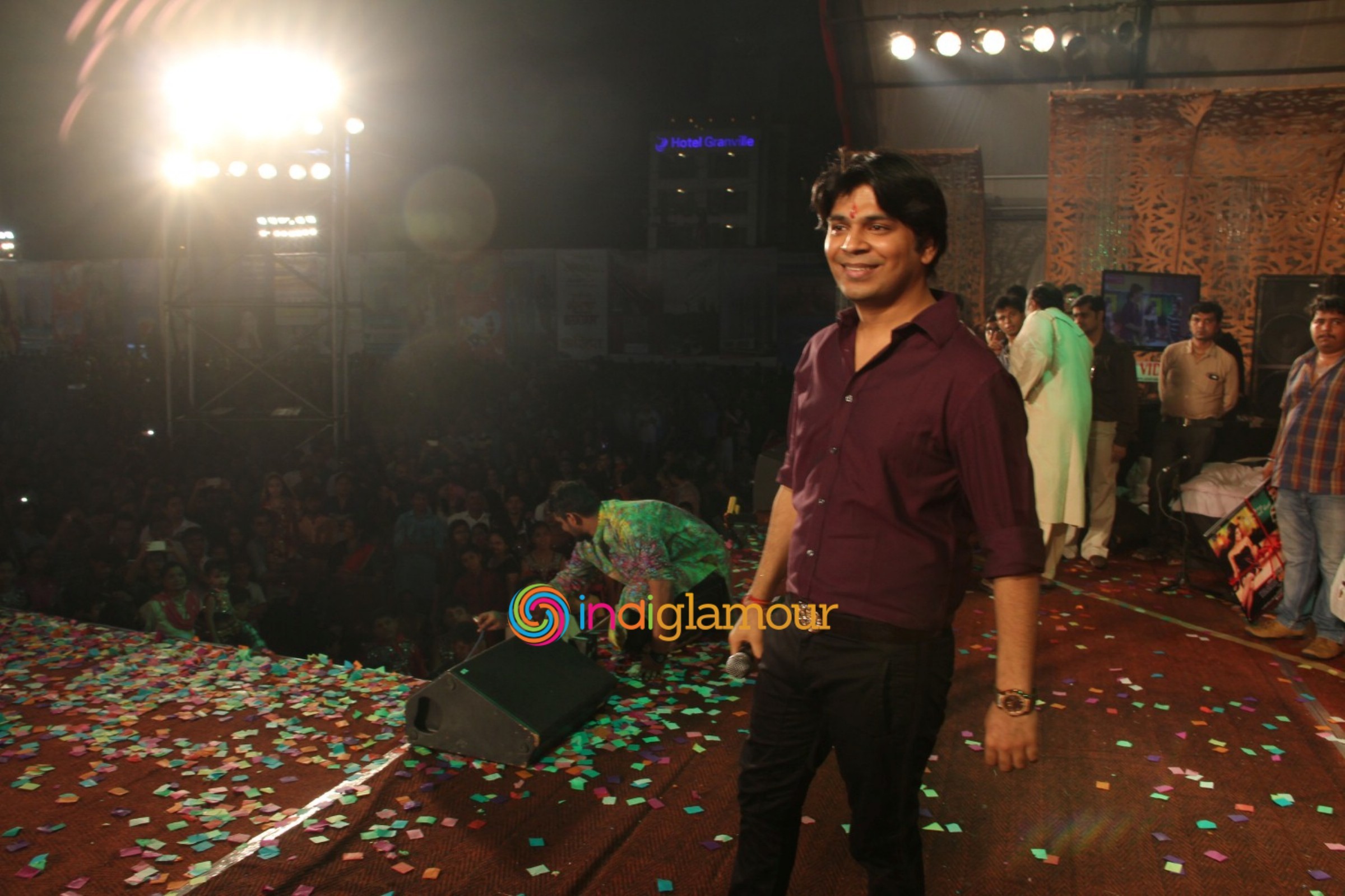 Yaara Silly Silly Film Music Launch at Navaratri Festival Event hd photo