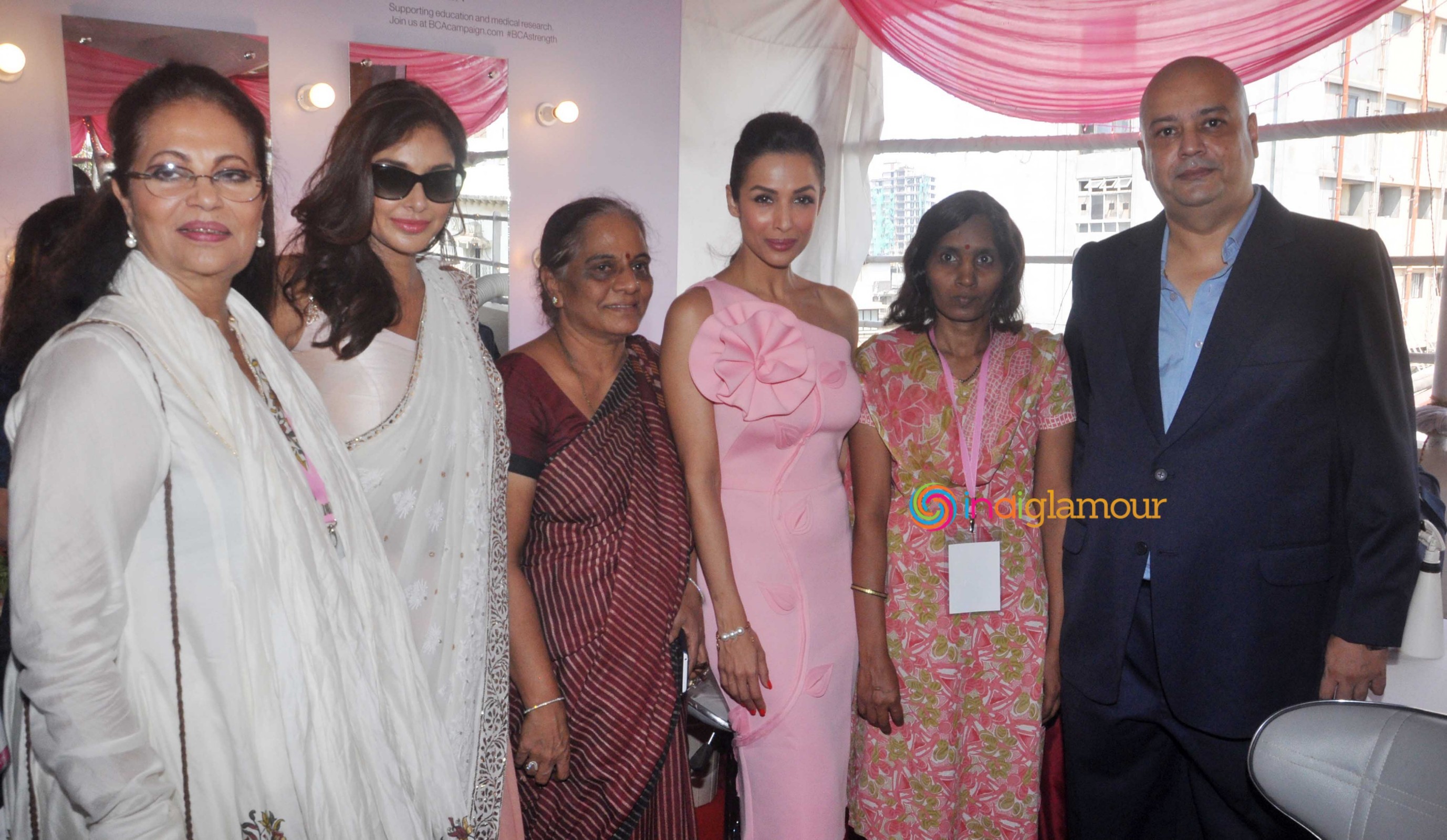 Malaika Arora Khan and Lisa Ray Attend Indian Breast Cancer Survivors Conference Event hd photo