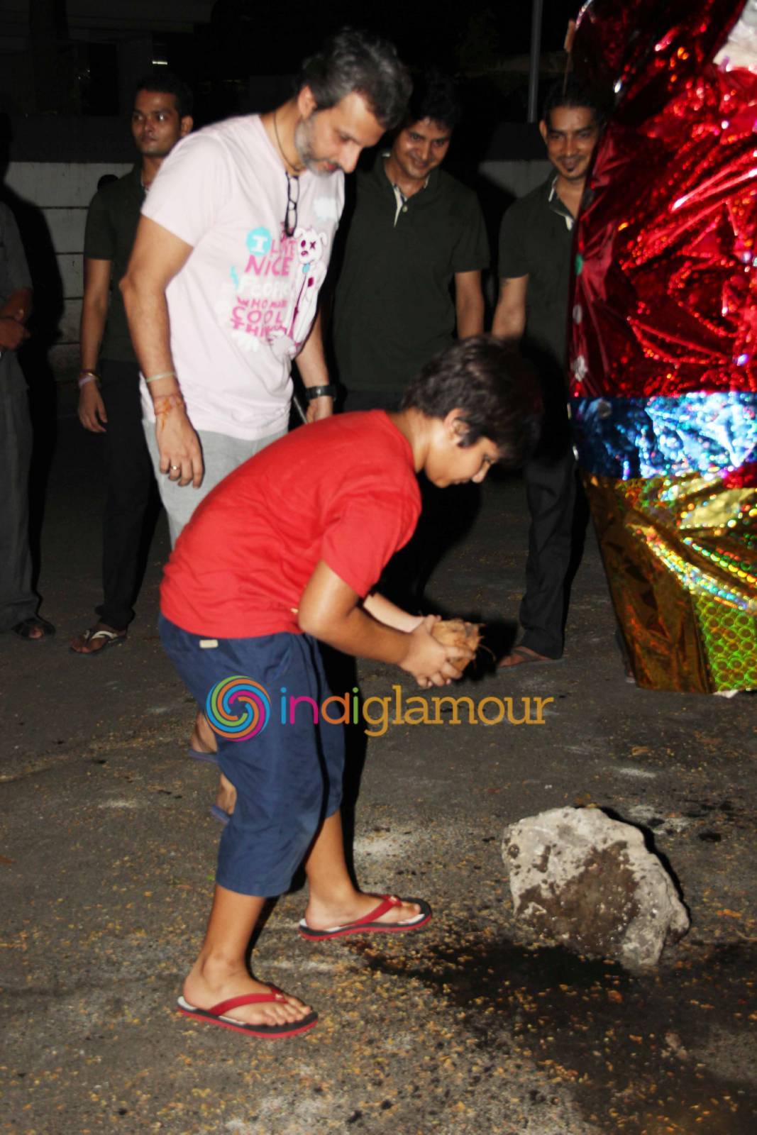 Raveena Tandon Celebrates Dussehra Event hd photo