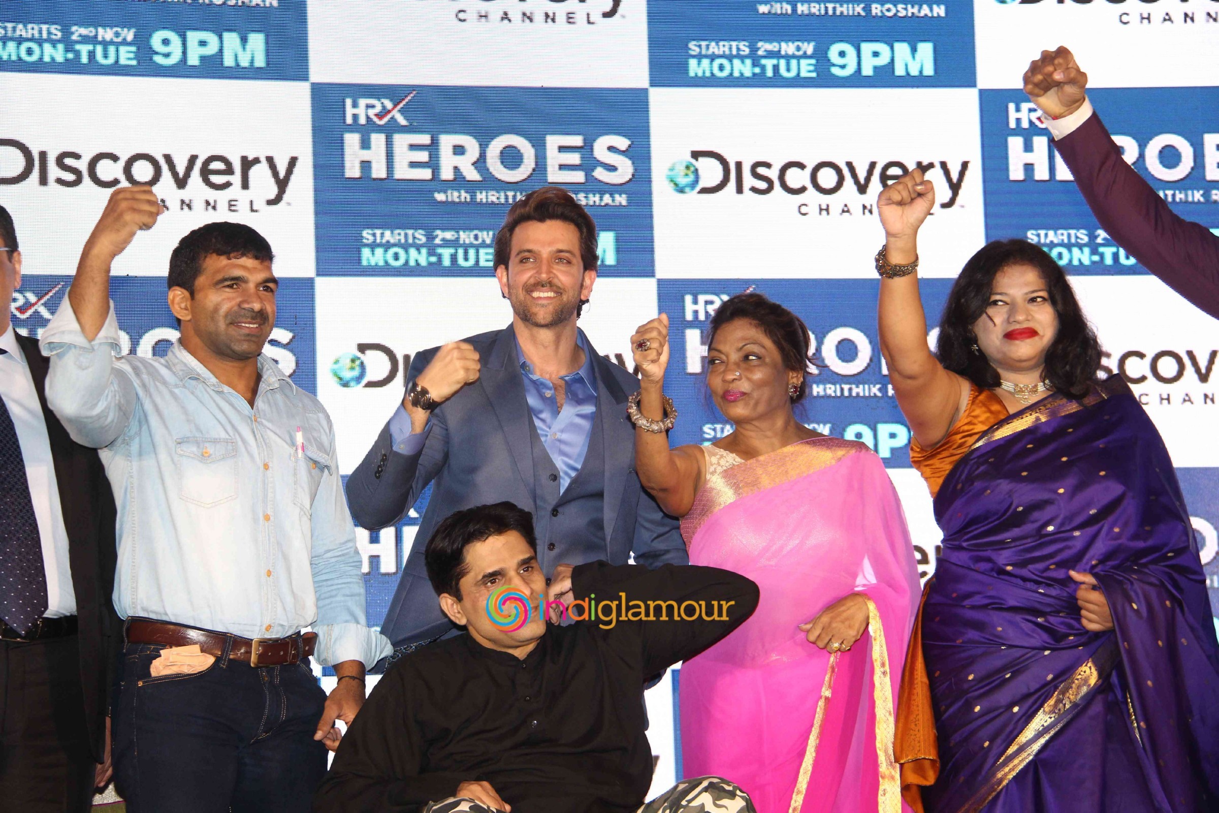 Launch of Discovery Channel New Show HRX HEROES Event hd photo