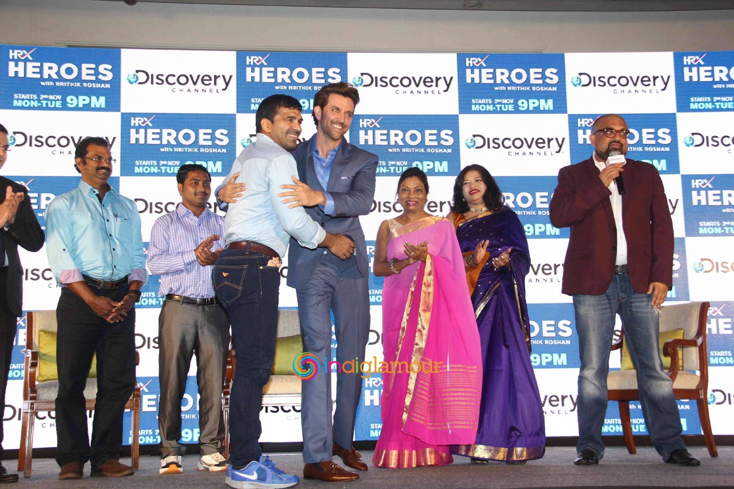 Launch of Discovery Channel New Show HRX HEROES Event hd photo