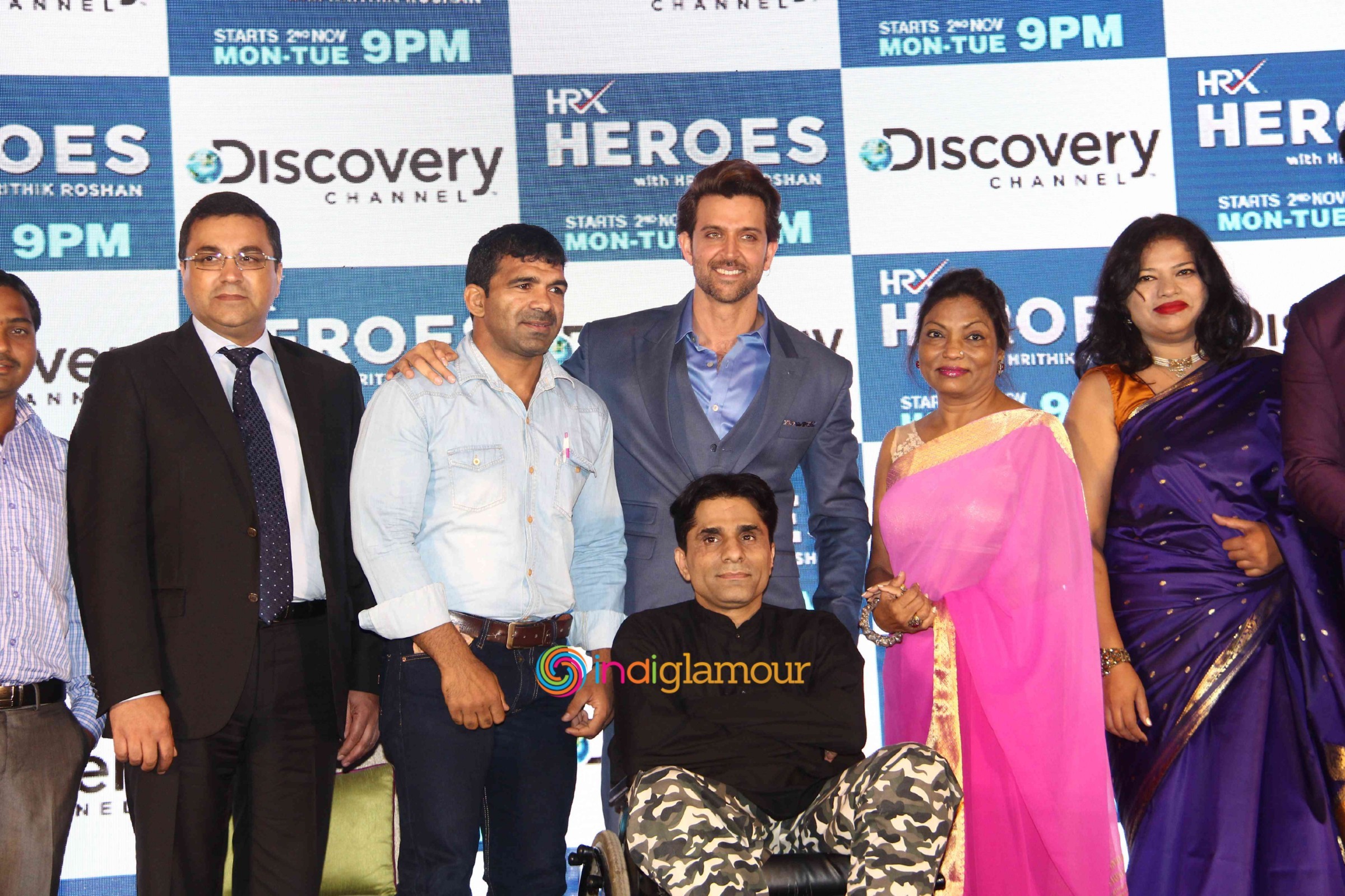 Launch of Discovery Channel New Show HRX HEROES Event hd photo