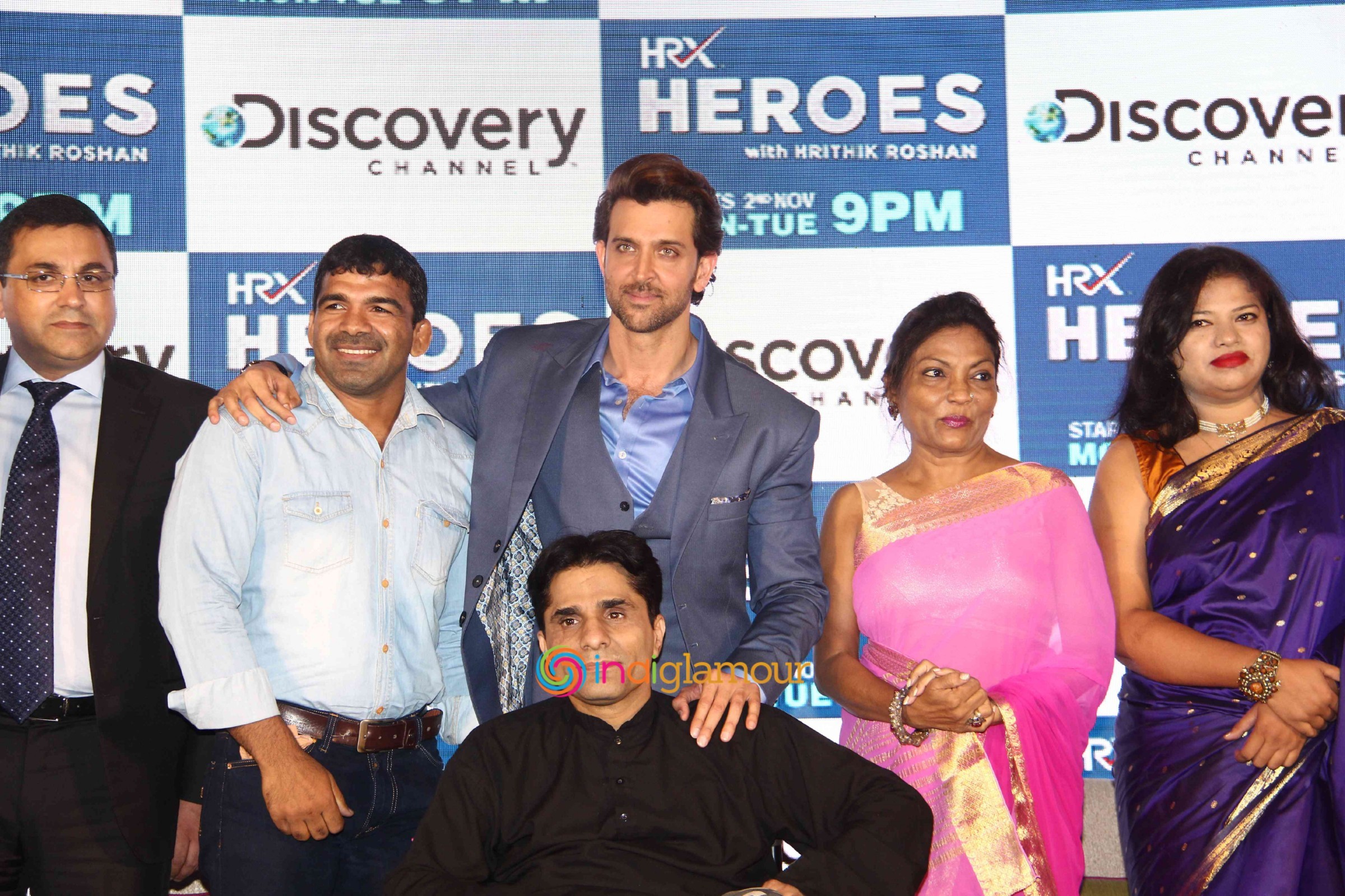 Launch of Discovery Channel New Show HRX HEROES Event hd photo