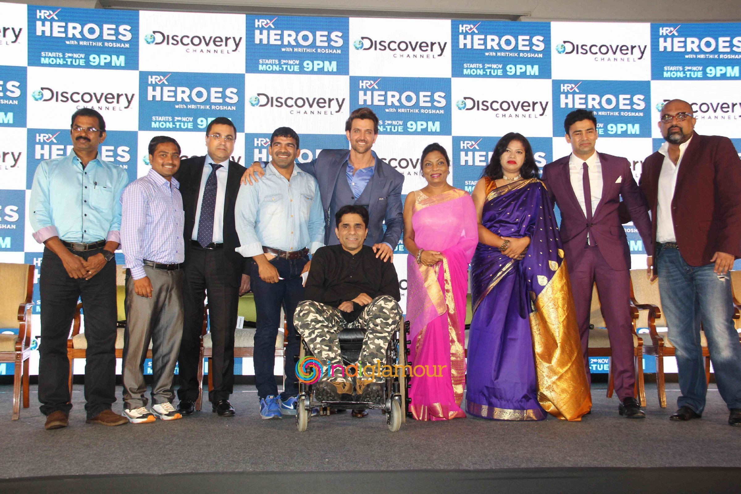 Launch of Discovery Channel New Show HRX HEROES Event hd photo