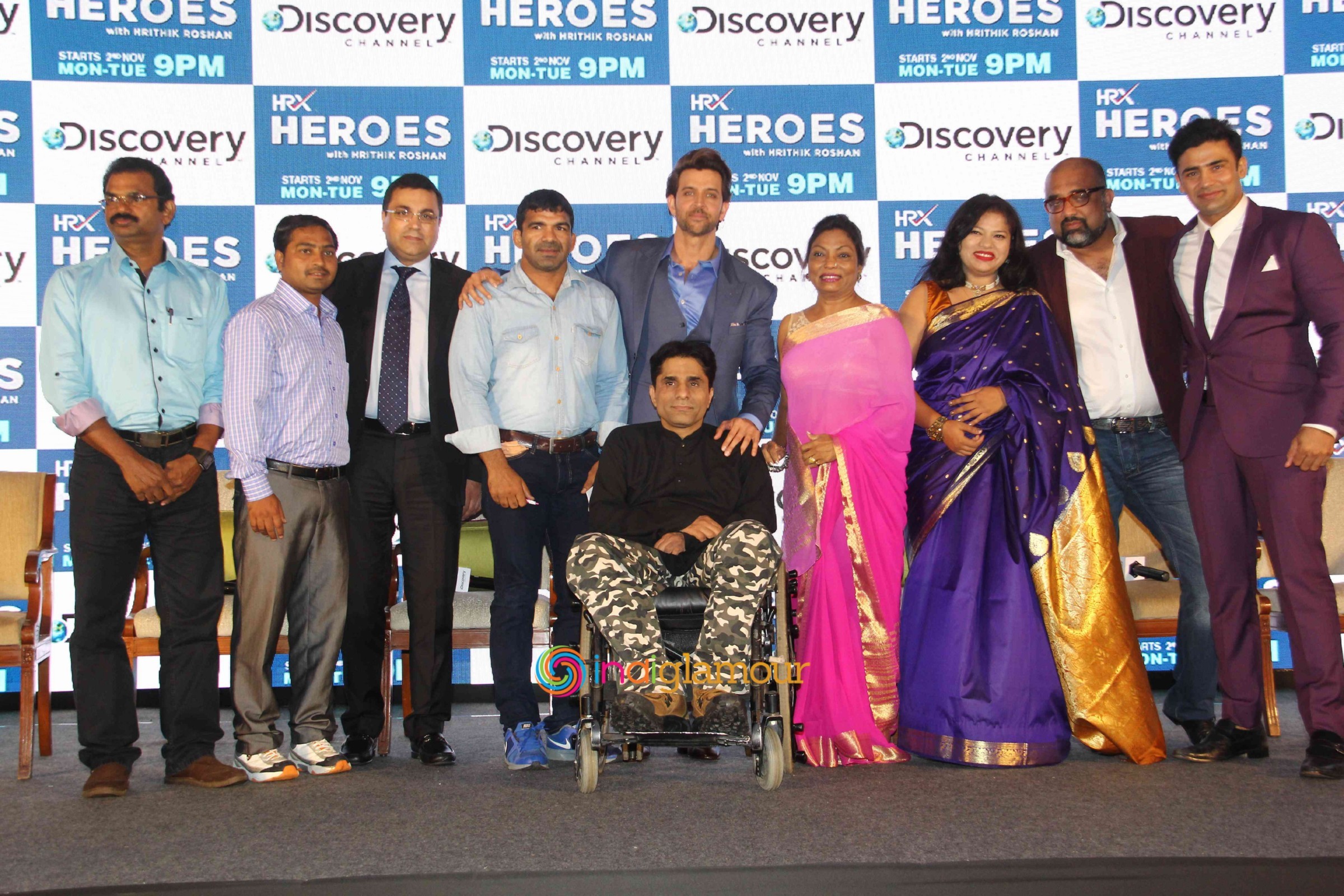 Launch of Discovery Channel New Show HRX HEROES Event hd photo