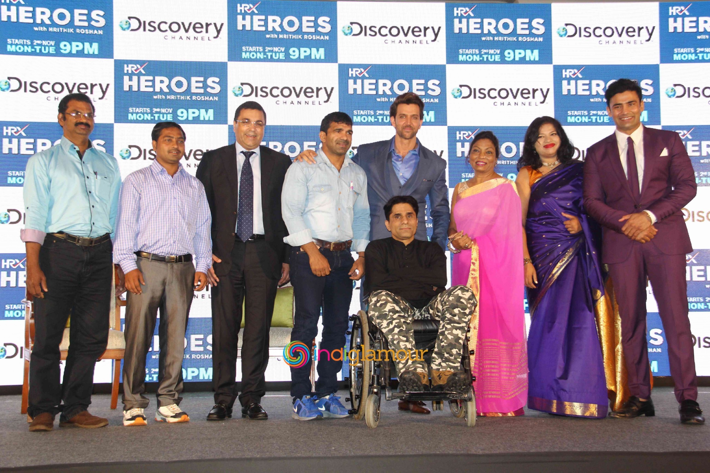 Launch of Discovery Channel New Show HRX HEROES Event hd photo