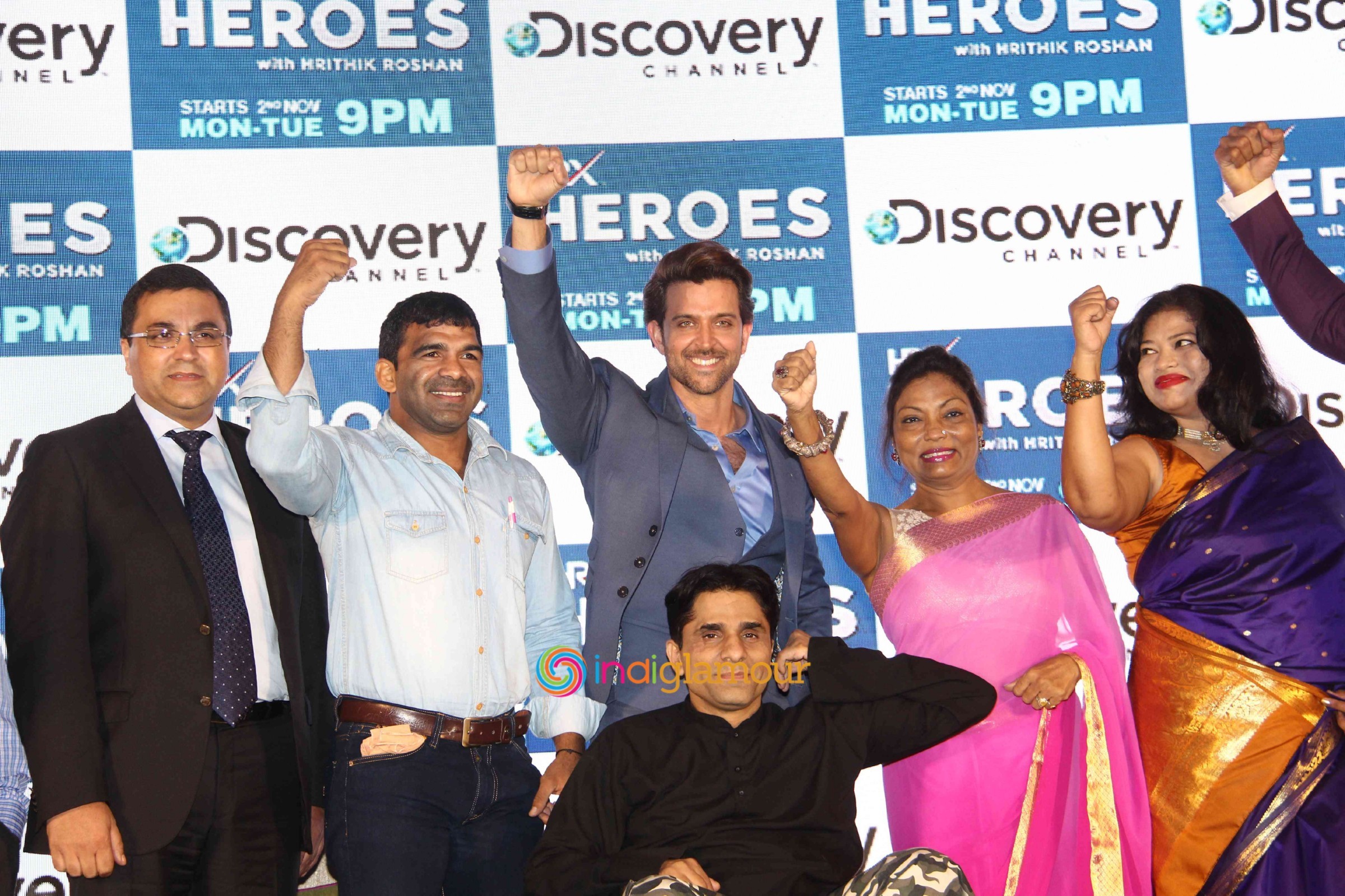 Launch of Discovery Channel New Show HRX HEROES Event hd photo