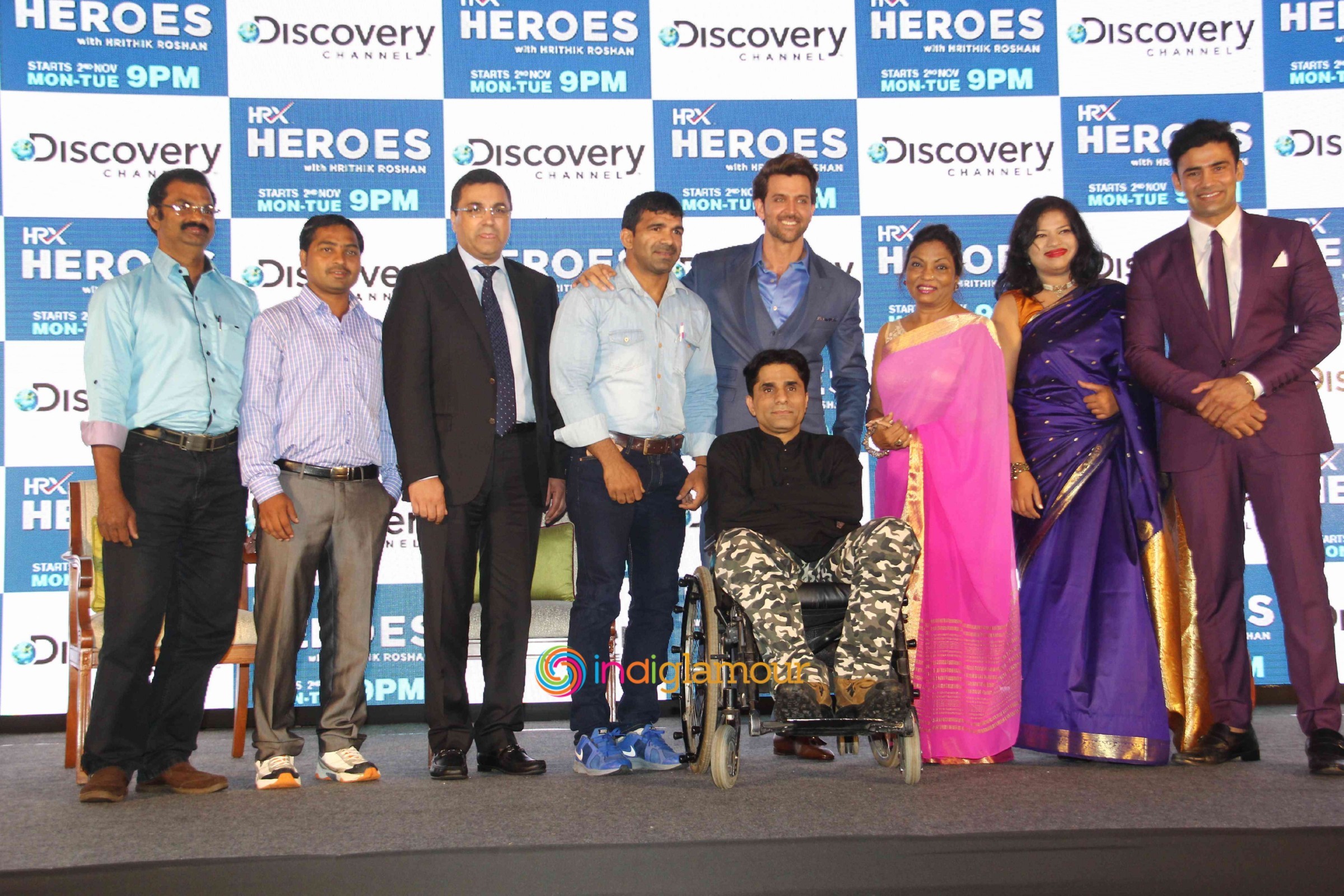 Launch of Discovery Channel New Show HRX HEROES Event hd photo