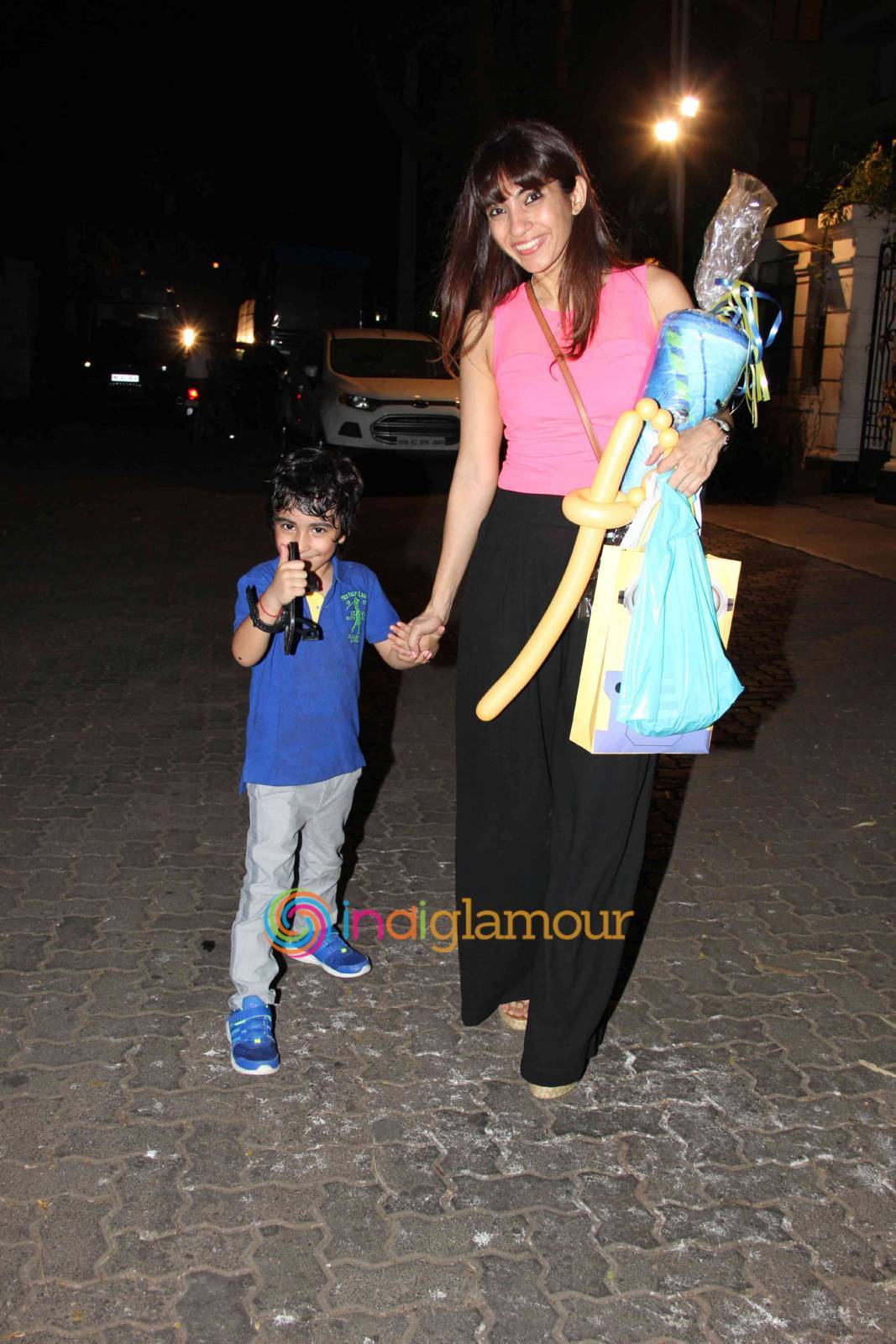 Manyata Dutt Celebrates Birthday of Shahraan Dutt and Iqra Dutt Event hd photo