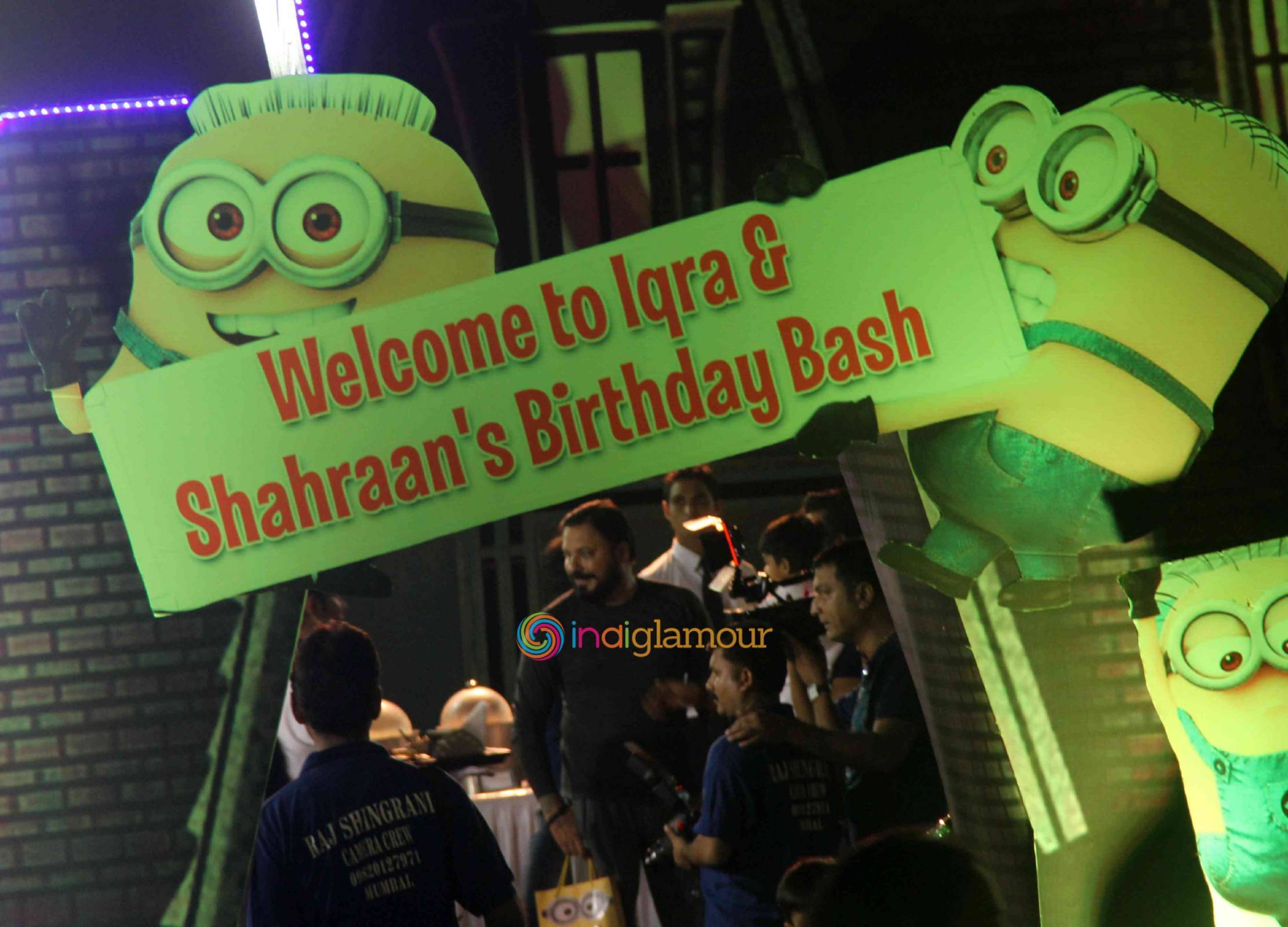 Manyata Dutt Celebrates Birthday of Shahraan Dutt and Iqra Dutt Event hd photo
