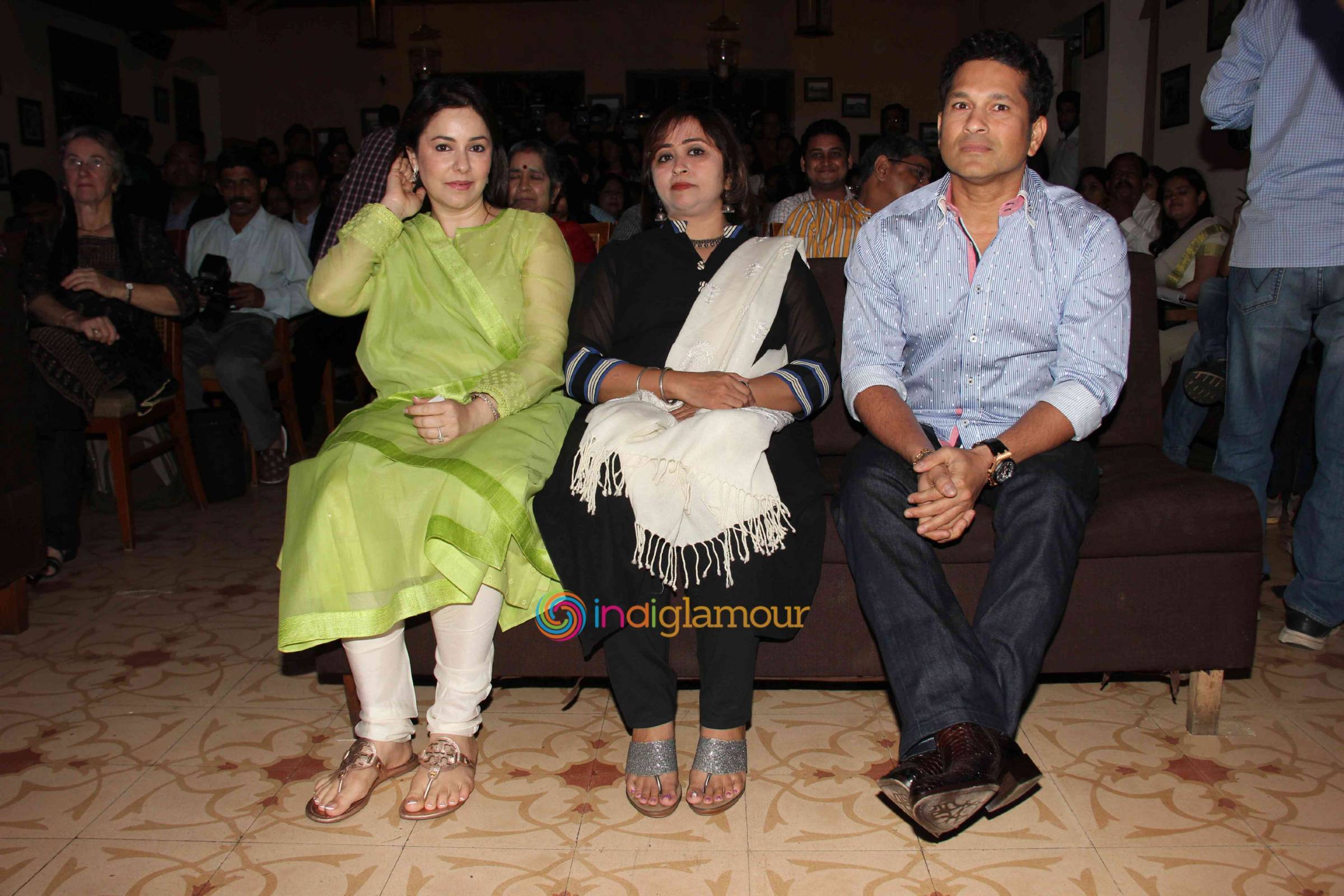Sachin Tendulkar Launches Dr Aparna Santhanam Book Jelly Belly Event hd photo