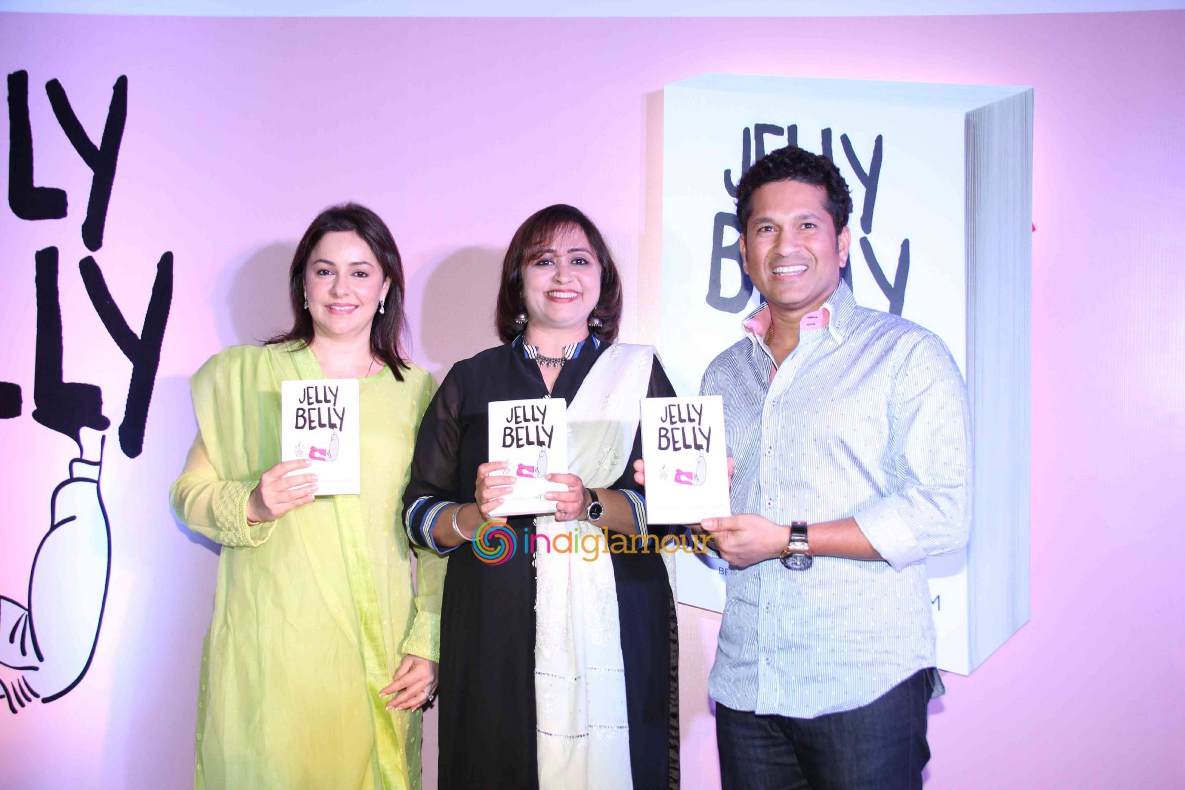 Sachin Tendulkar Launches Dr Aparna Santhanam Book Jelly Belly Event hd photo