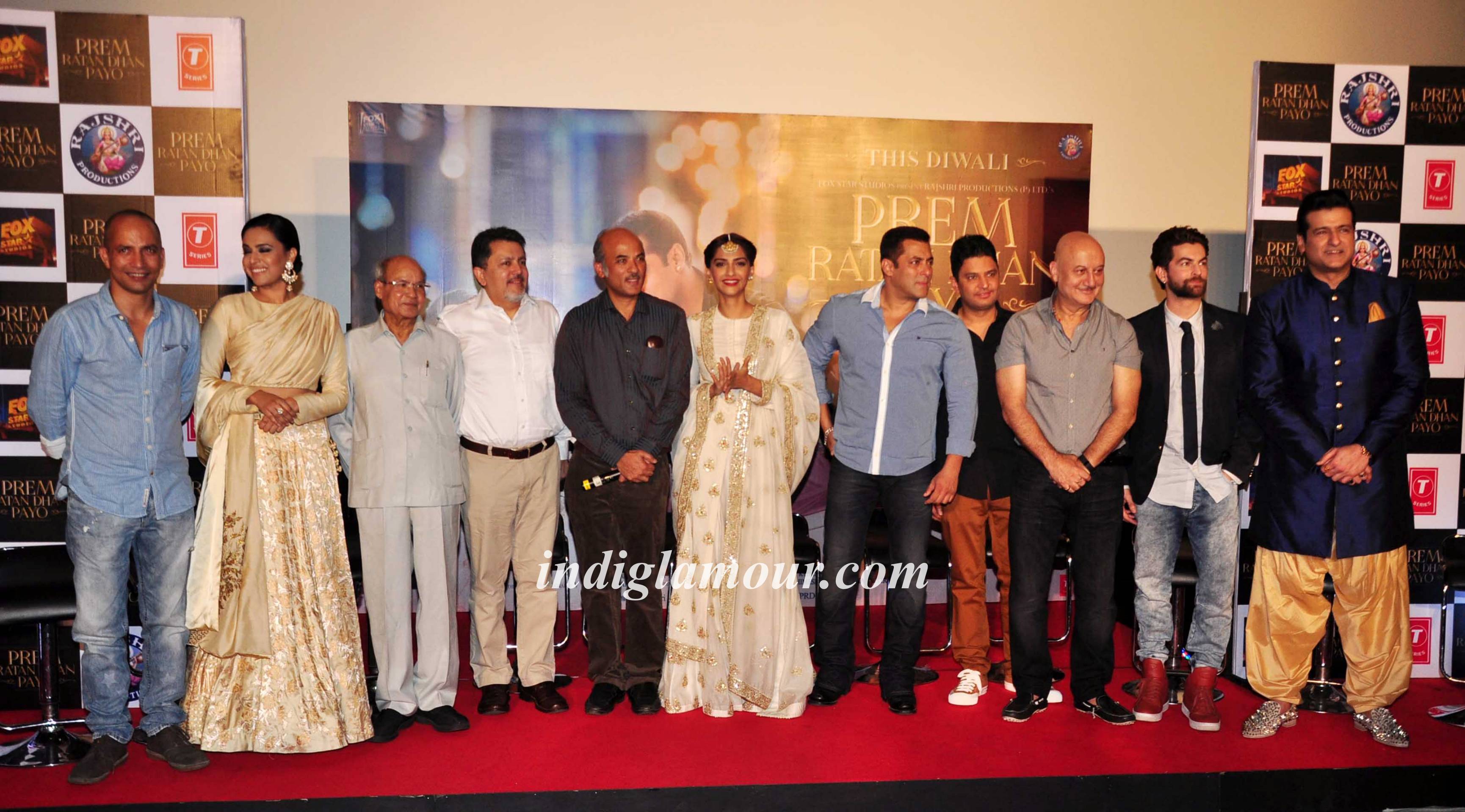 Prem Ratan Dhan Payo Trailer Launch Event Event hd photo