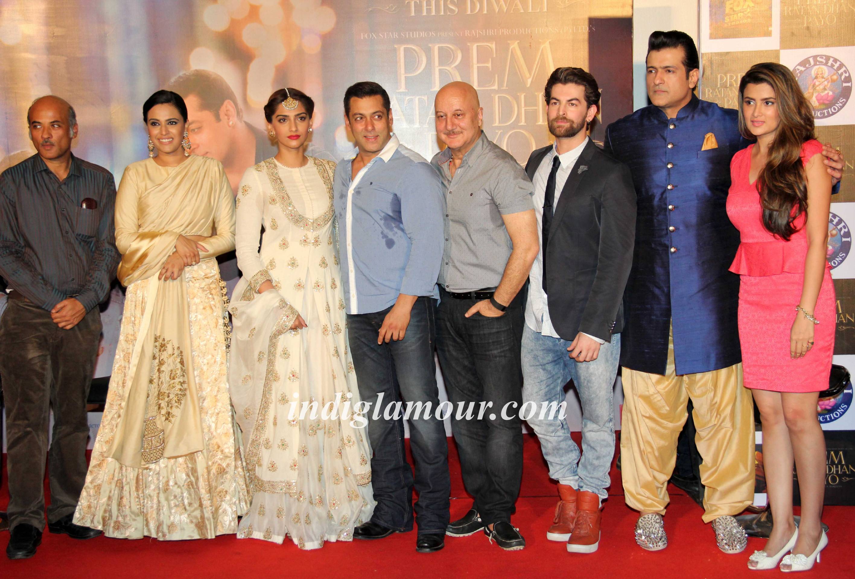 Prem Ratan Dhan Payo Trailer Launch Event Event hd photo