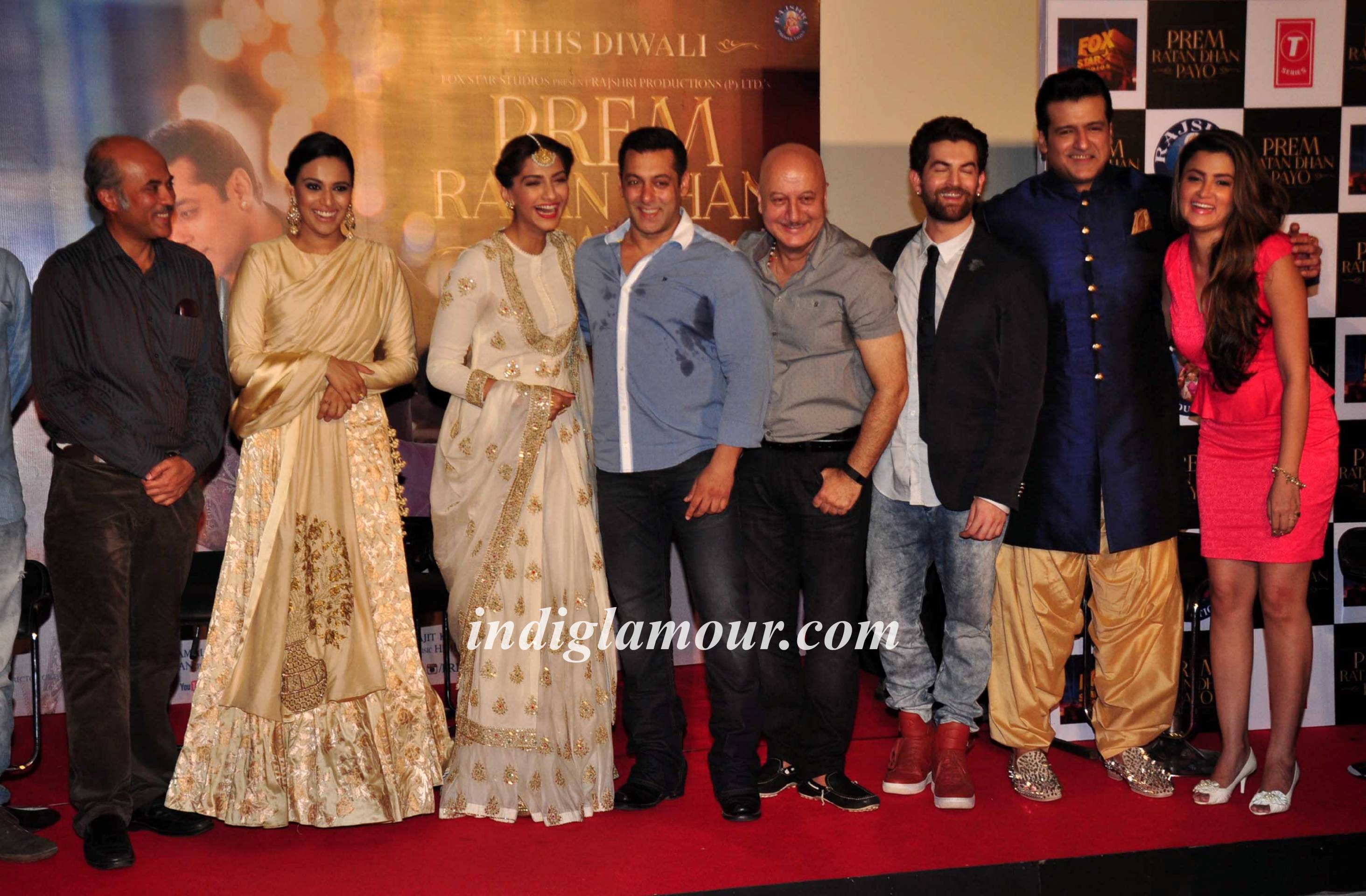 Prem Ratan Dhan Payo Trailer Launch Event Event hd photo