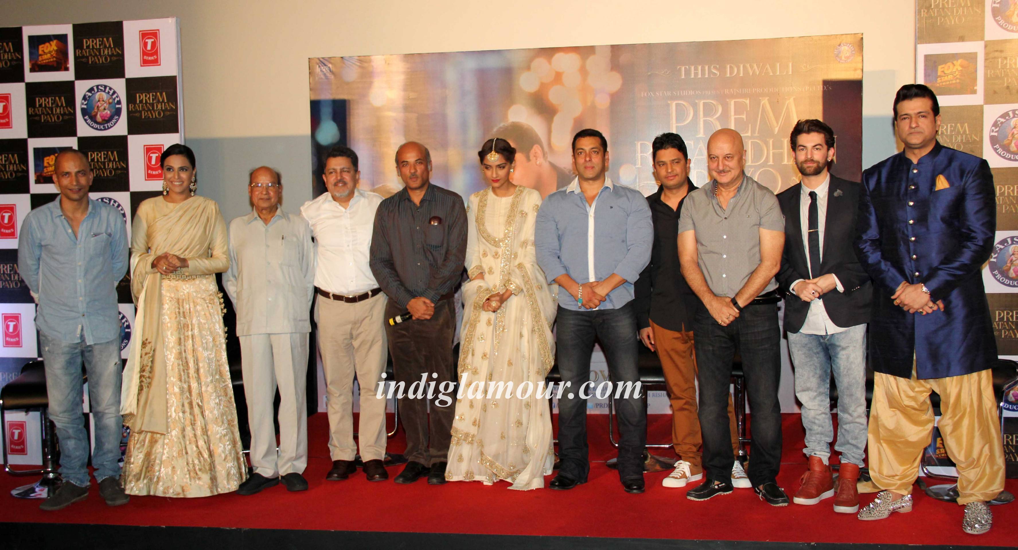 Prem Ratan Dhan Payo Trailer Launch Event Event hd photo