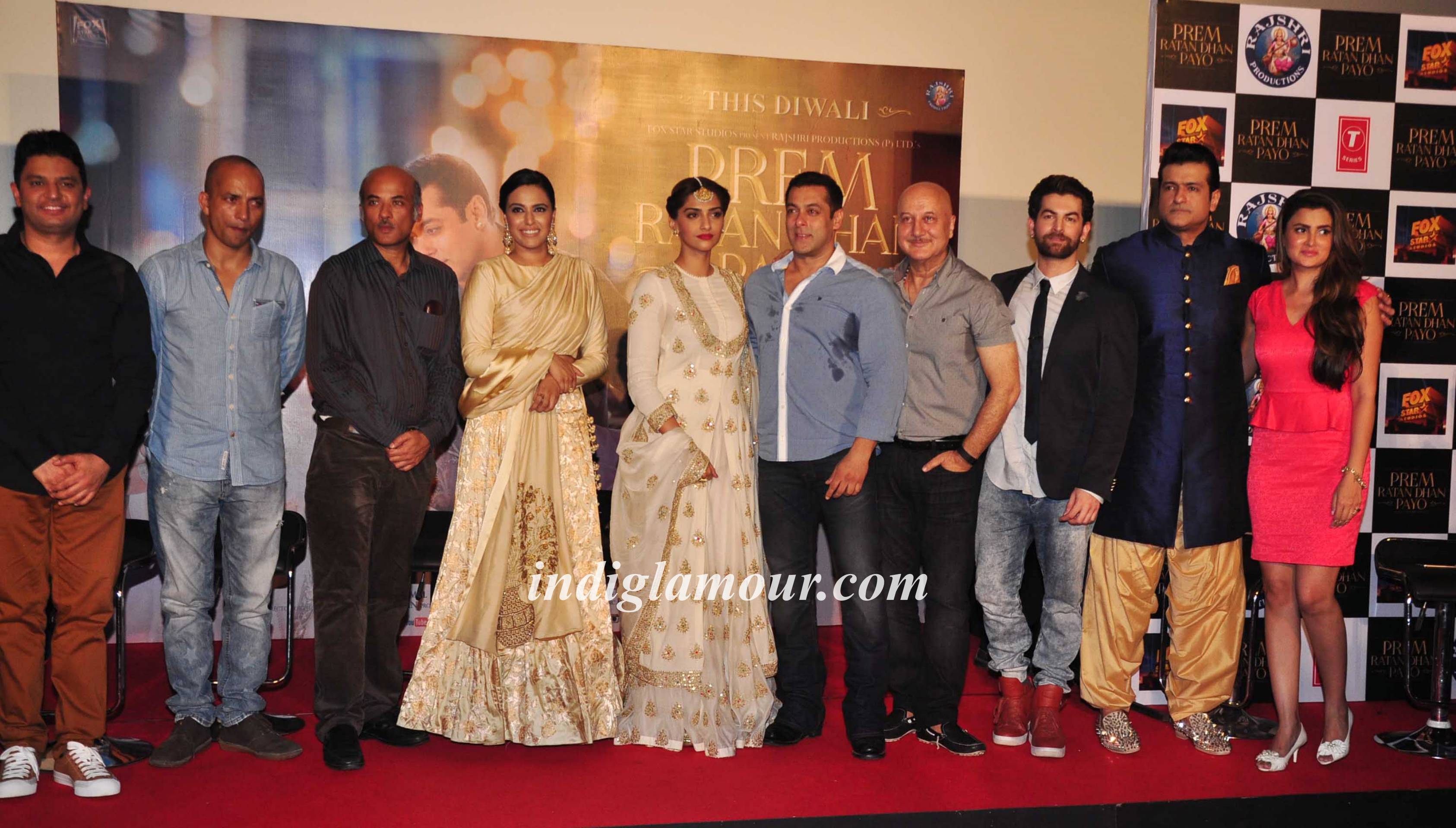 Prem Ratan Dhan Payo Trailer Launch Event Event hd photo