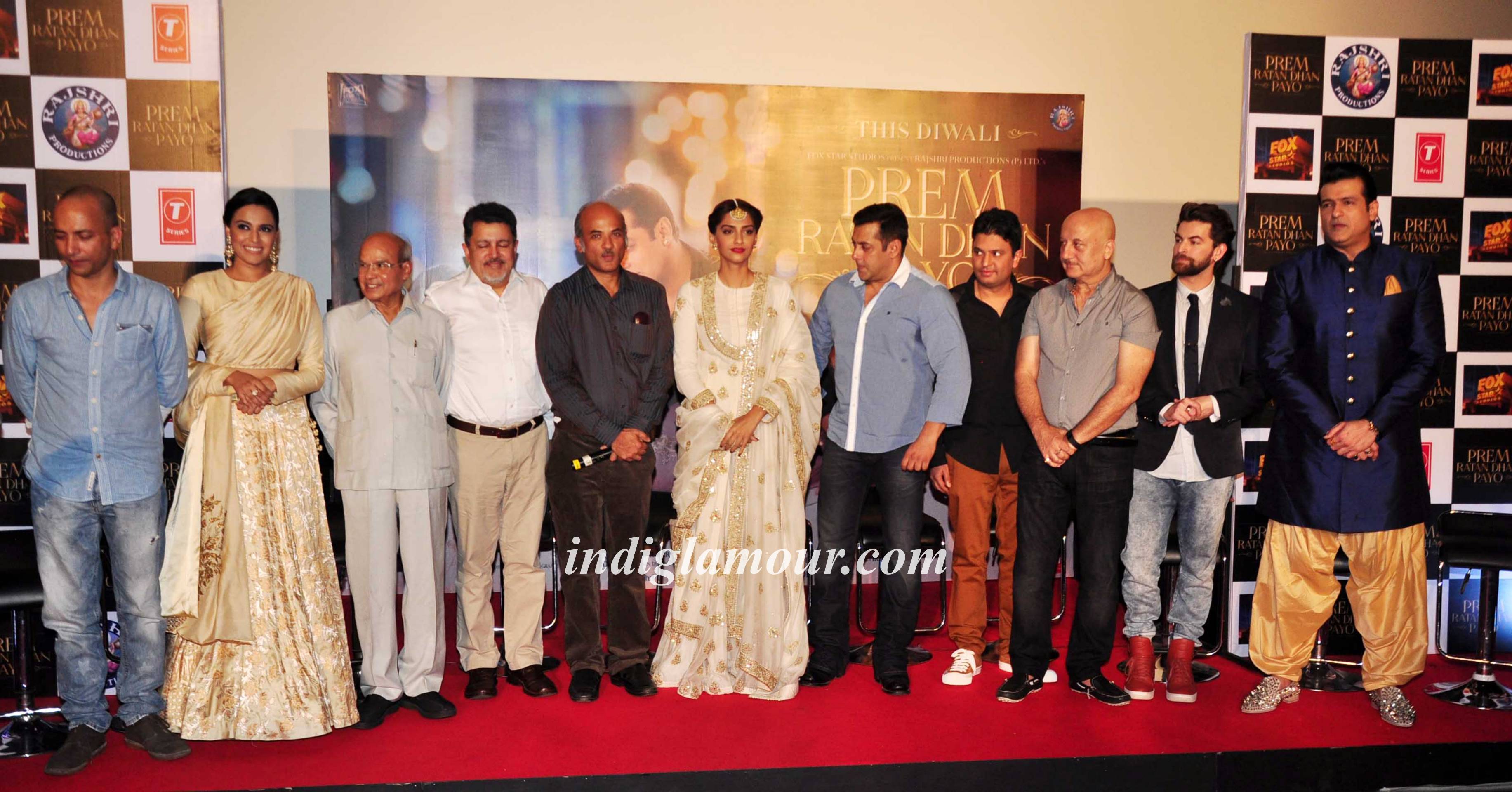 Prem Ratan Dhan Payo Trailer Launch Event Event hd photo