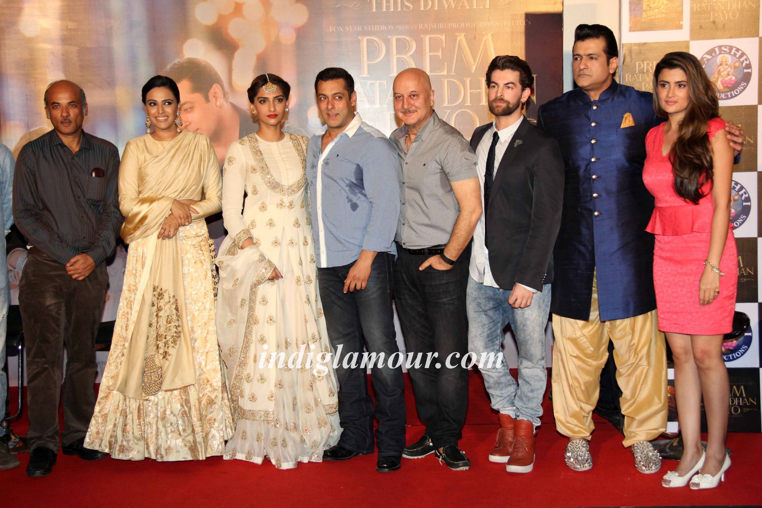 Prem Ratan Dhan Payo Trailer Launch Event Event hd photo