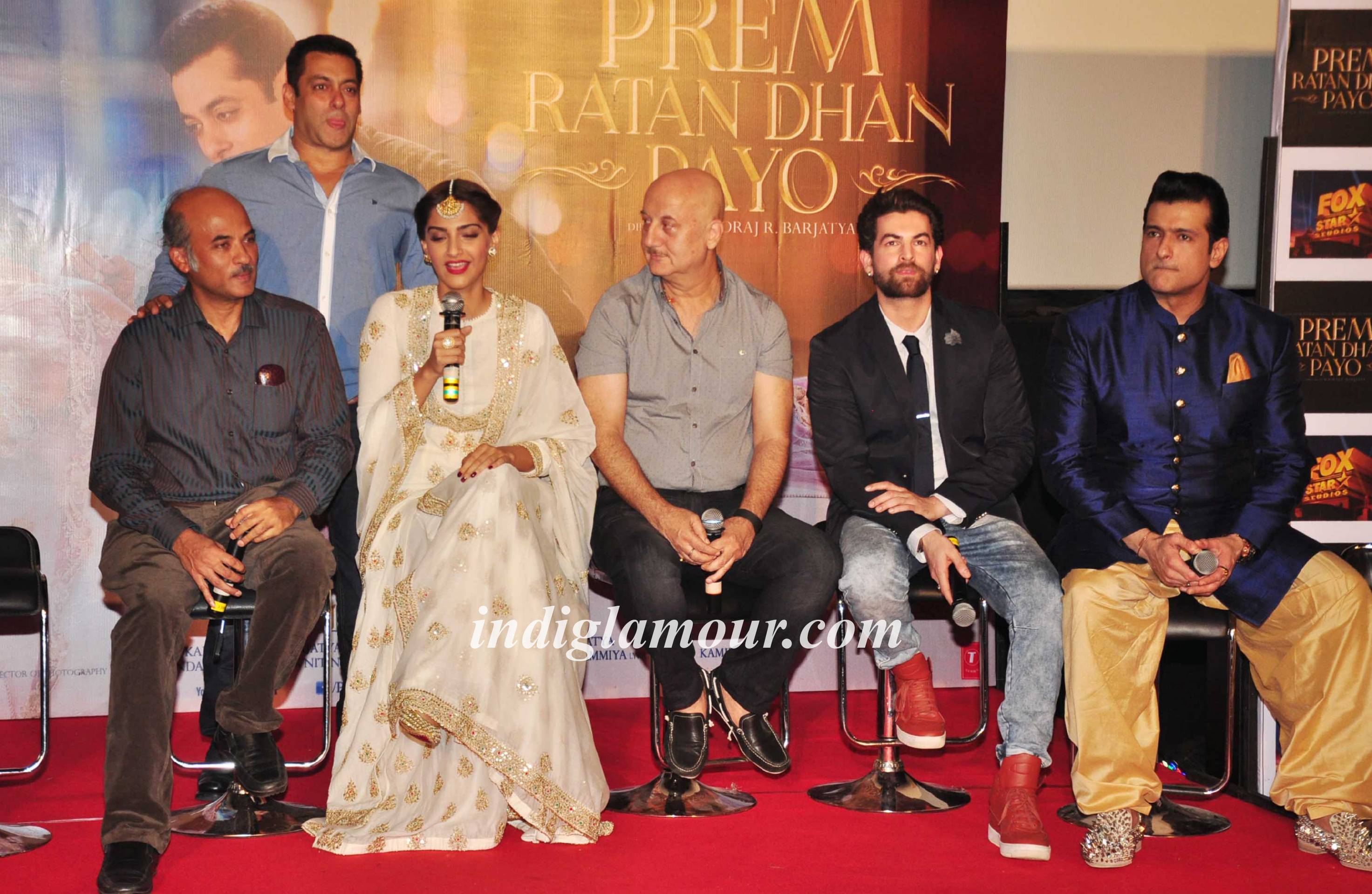 Prem Ratan Dhan Payo Trailer Launch Event Event hd photo