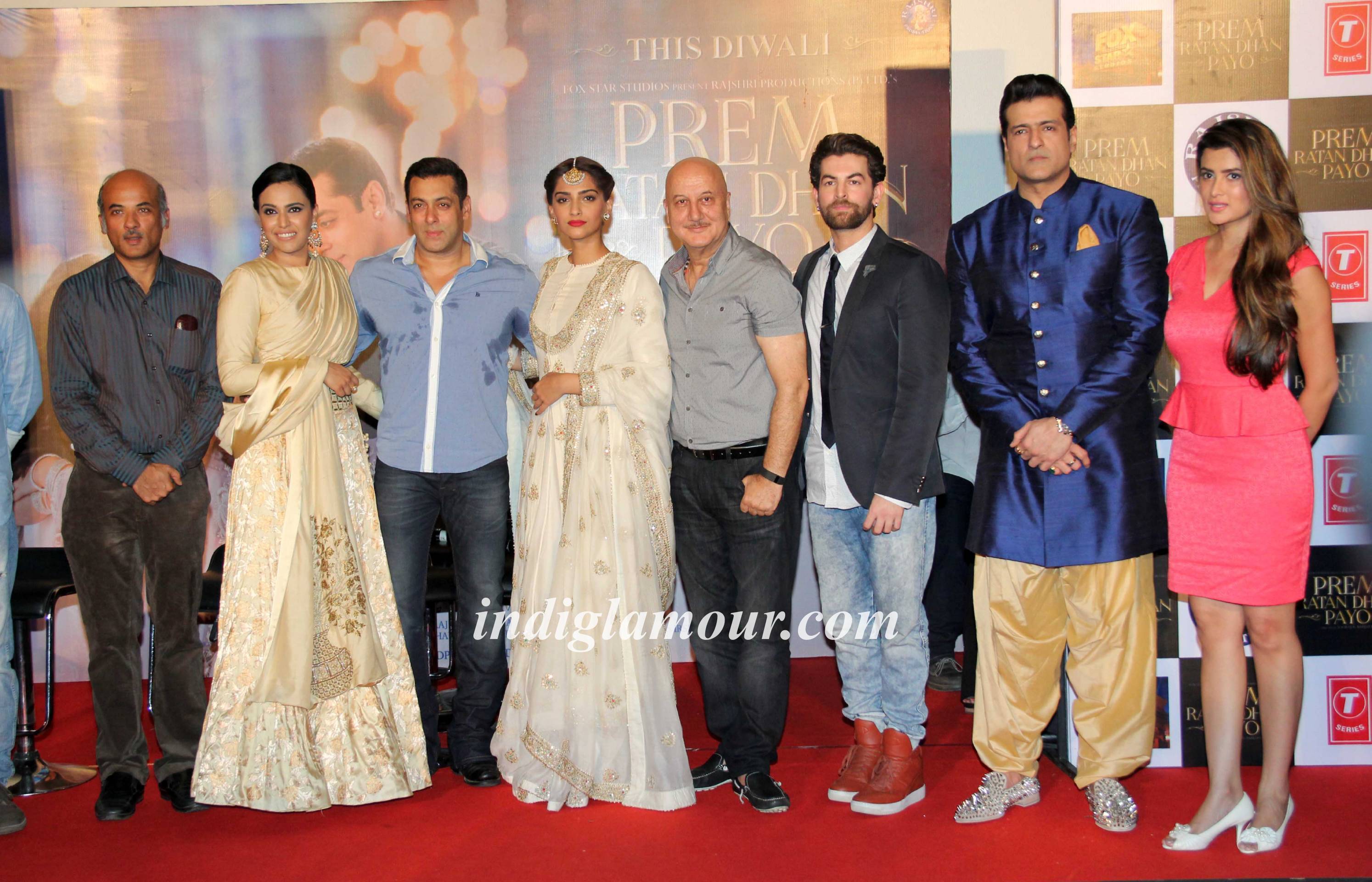 Prem Ratan Dhan Payo Trailer Launch Event Event hd photo