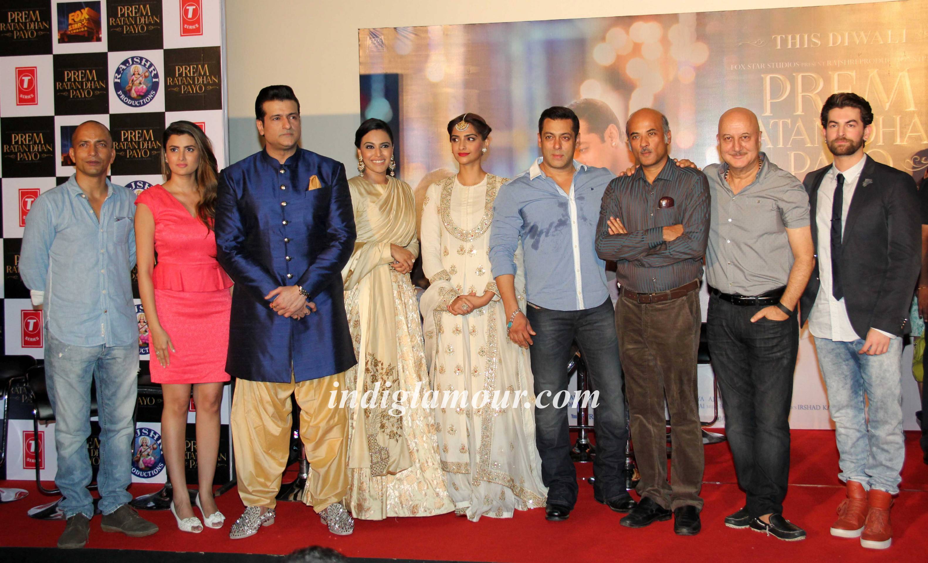 Prem Ratan Dhan Payo Trailer Launch Event Event hd photo
