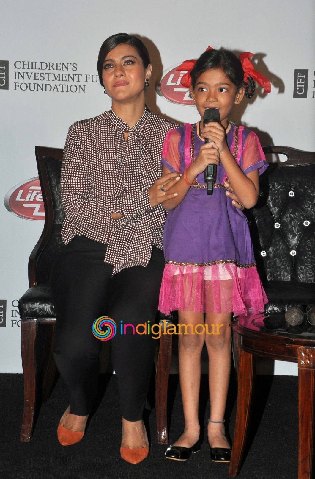 Kajol Launches Film Future Child For NGO Help A Child Reach 5 Event hd photo