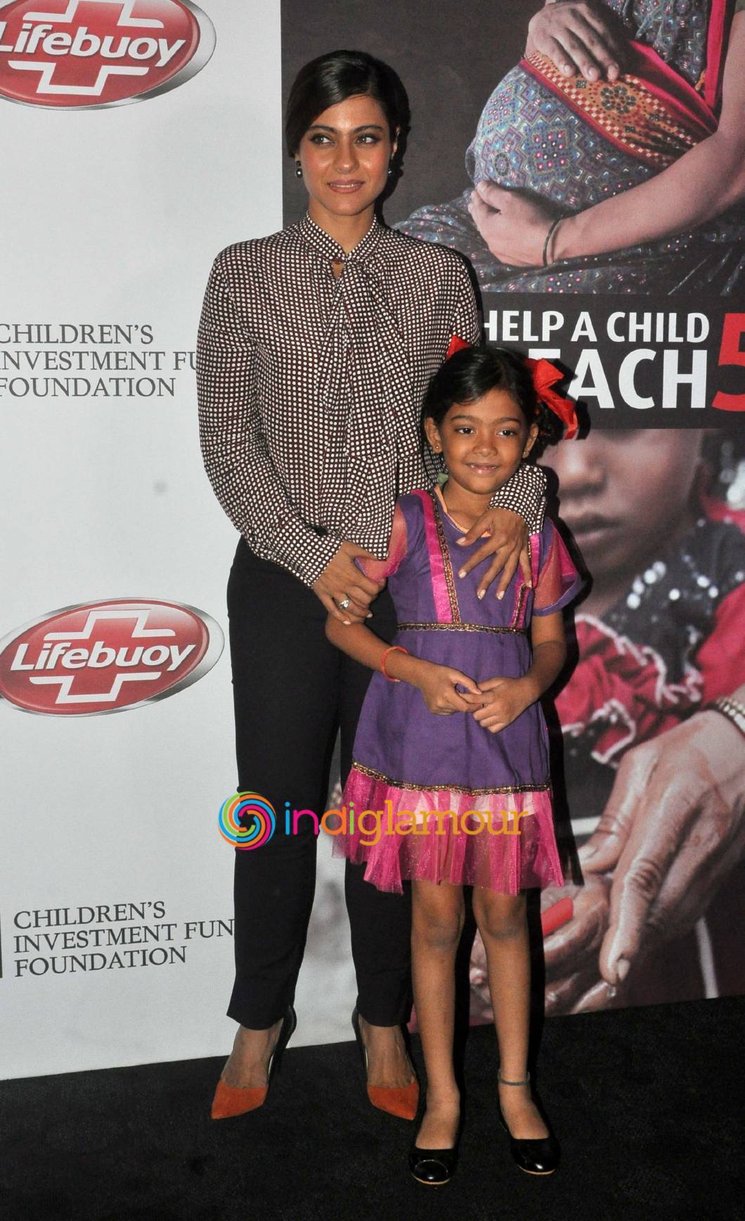 Kajol Launches Film Future Child For NGO Help A Child Reach 5 Event hd photo