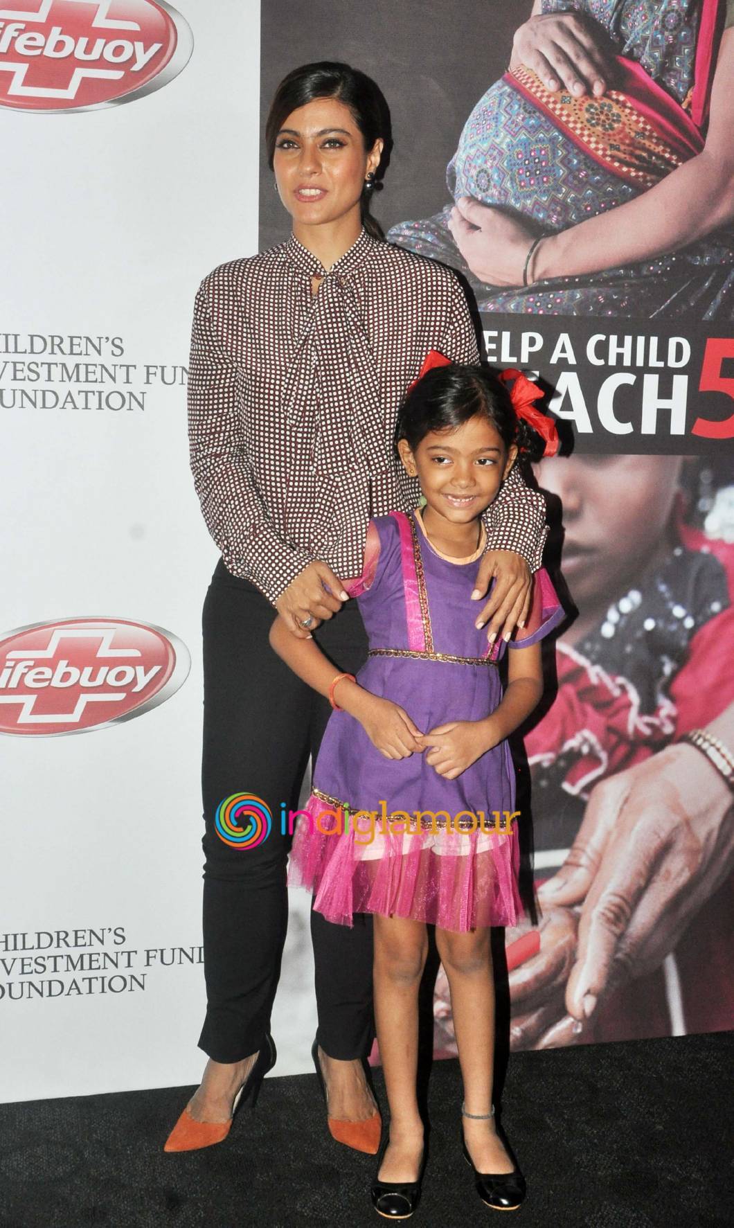 Kajol Launches Film Future Child For NGO Help A Child Reach 5 Event hd photo