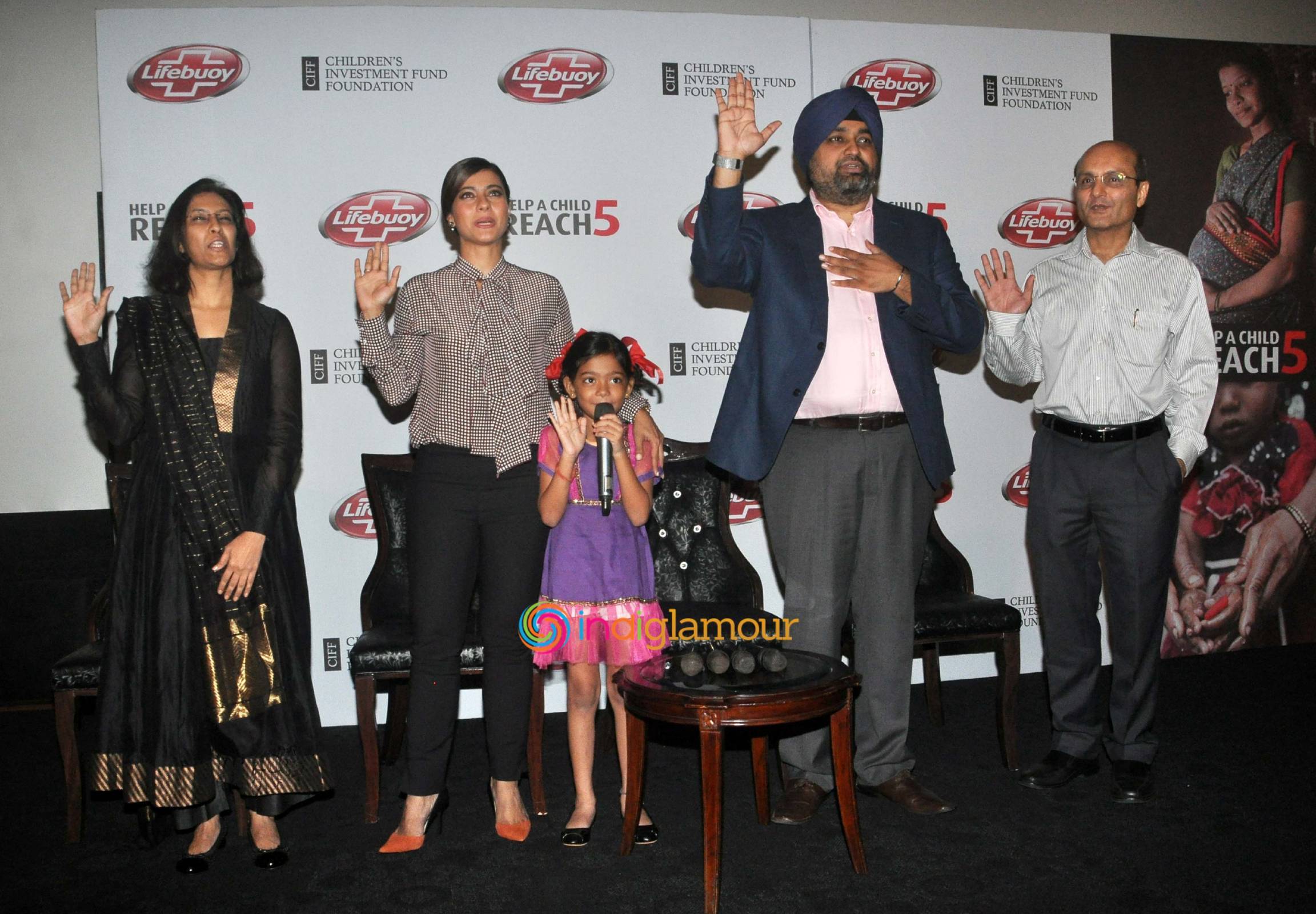 Kajol Launches Film Future Child For NGO Help A Child Reach 5 Event hd photo
