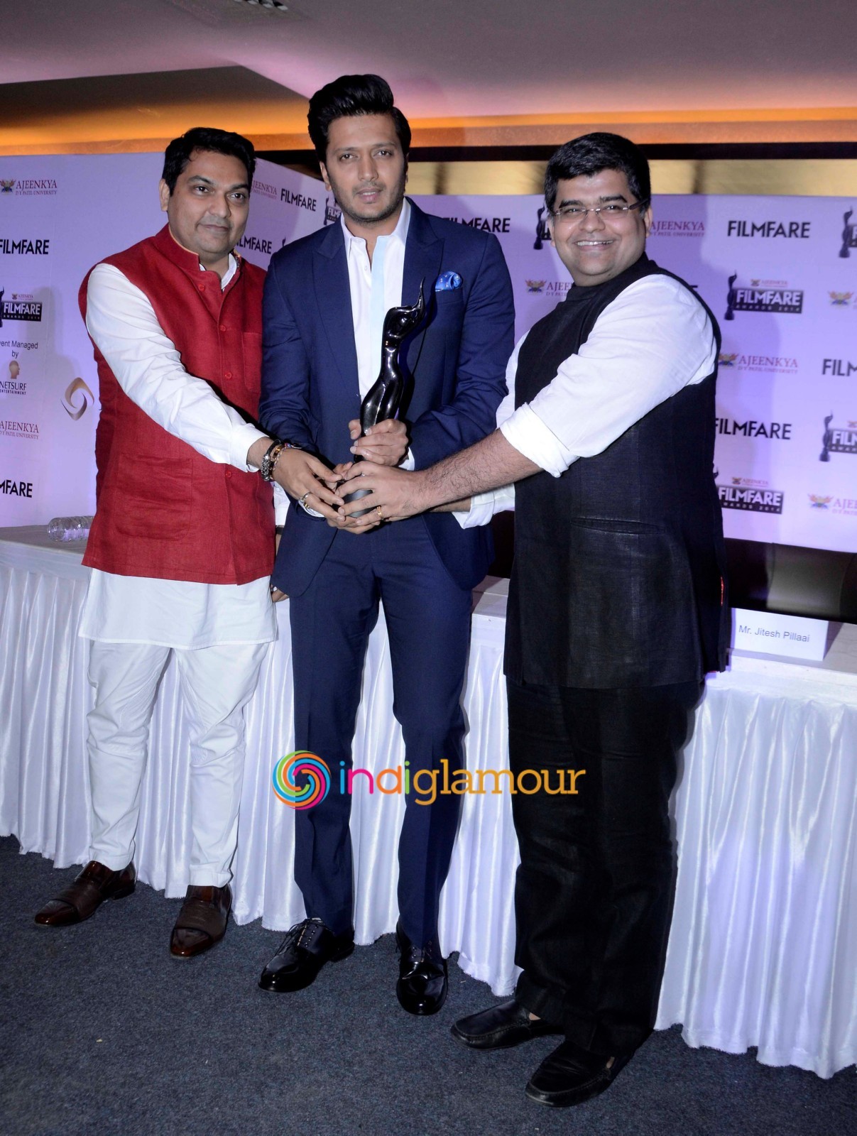 Press Conference of Ajeenkya D Y Patil Filmfare Marathi Awards 2014 Event hd photo