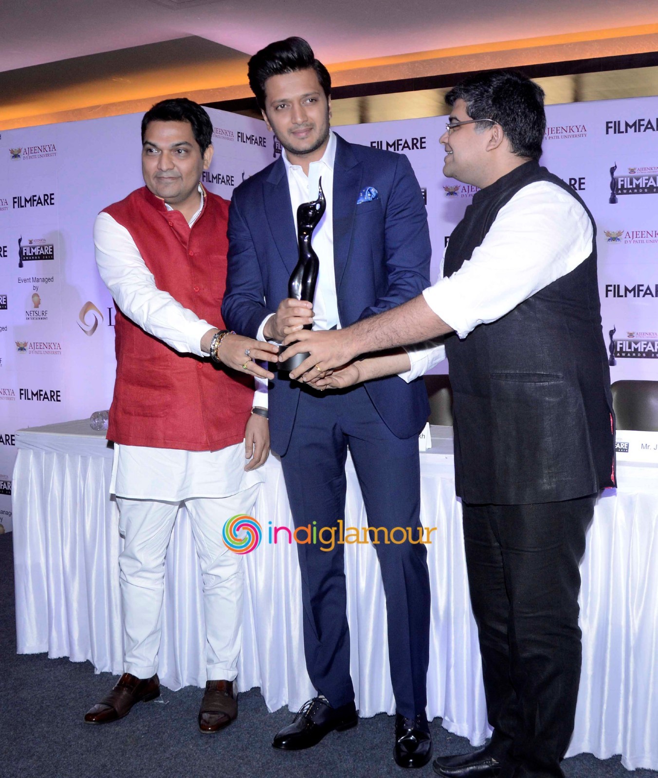 Press Conference of Ajeenkya D Y Patil Filmfare Marathi Awards 2014 Event hd photo