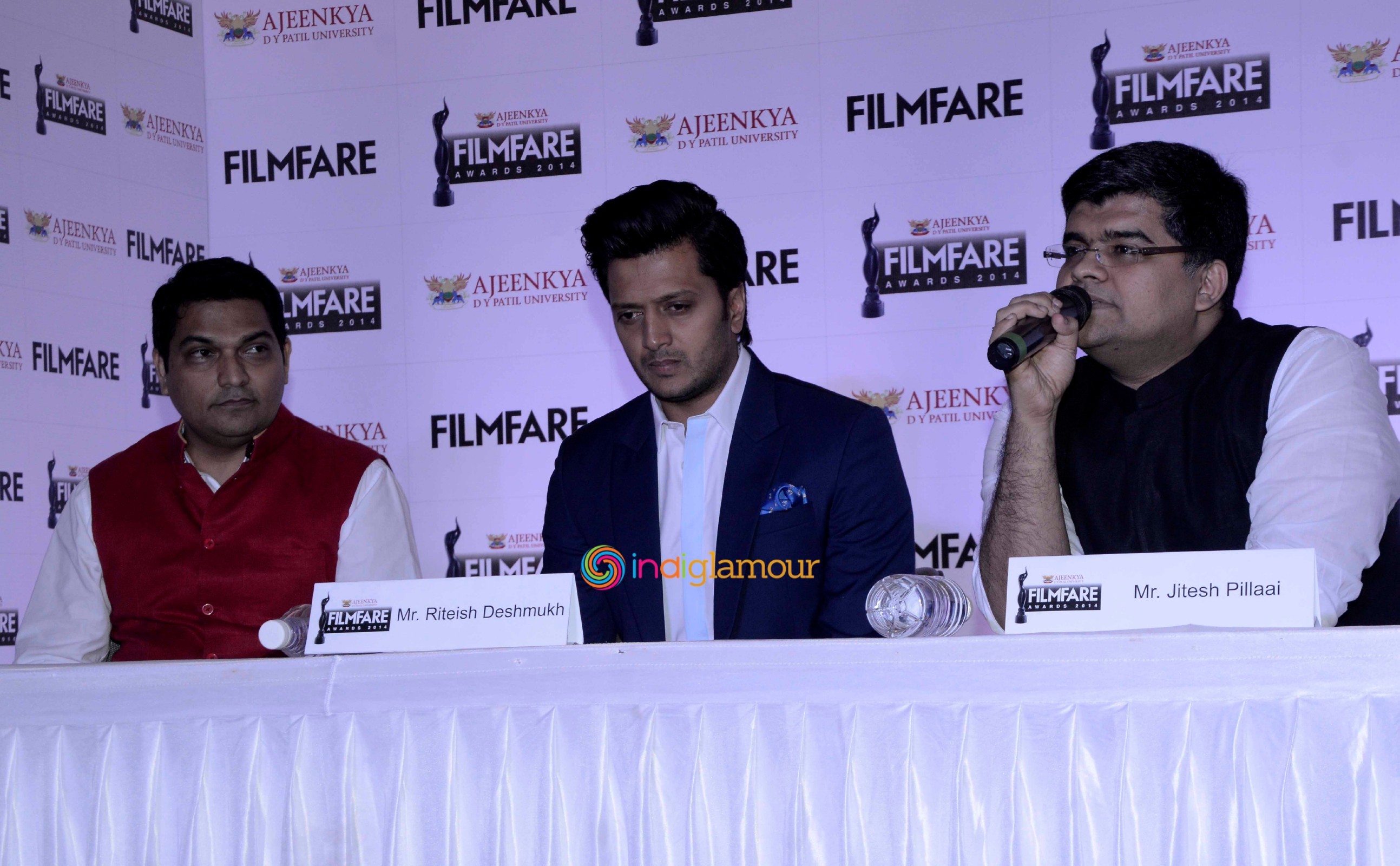 Press Conference of Ajeenkya D Y Patil Filmfare Marathi Awards 2014 Event hd photo