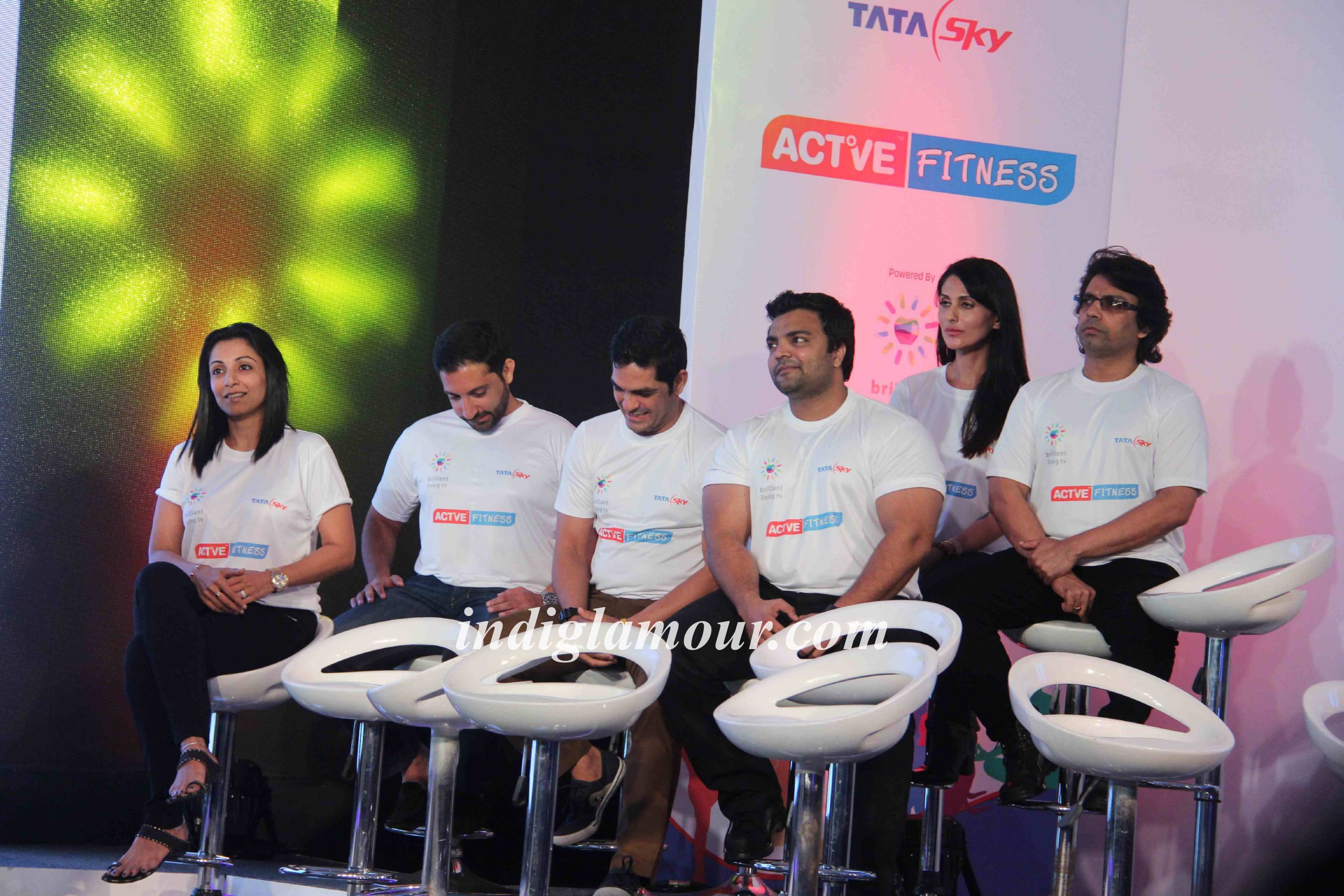 Salman Khan at Launch of Tata Sky's Active Fitness Event hd photo